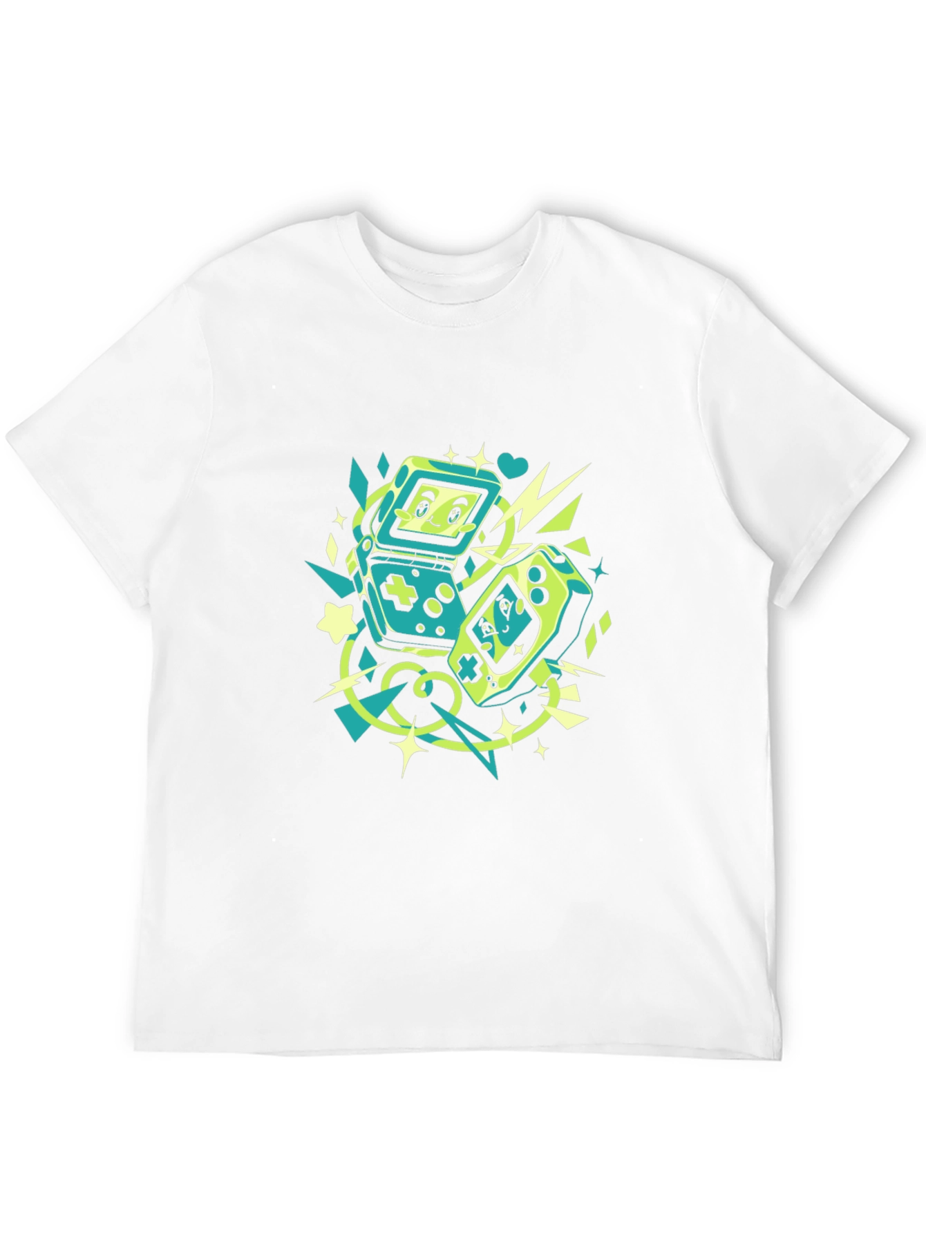 Black Retro Gaming T-Shirt - Black view 12