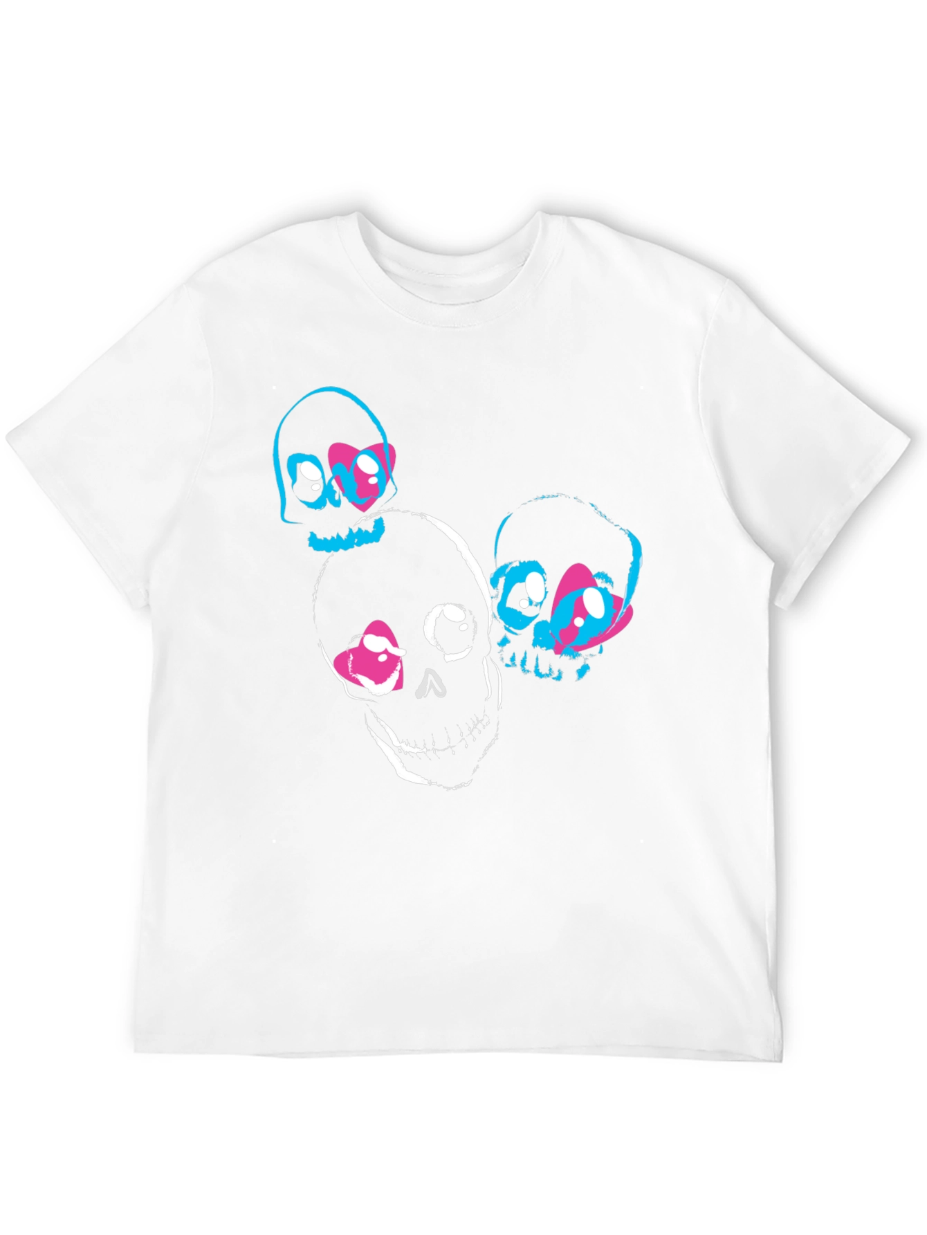 Black Skull Graphic T-Shirt - Trendy & Unique Design view 12