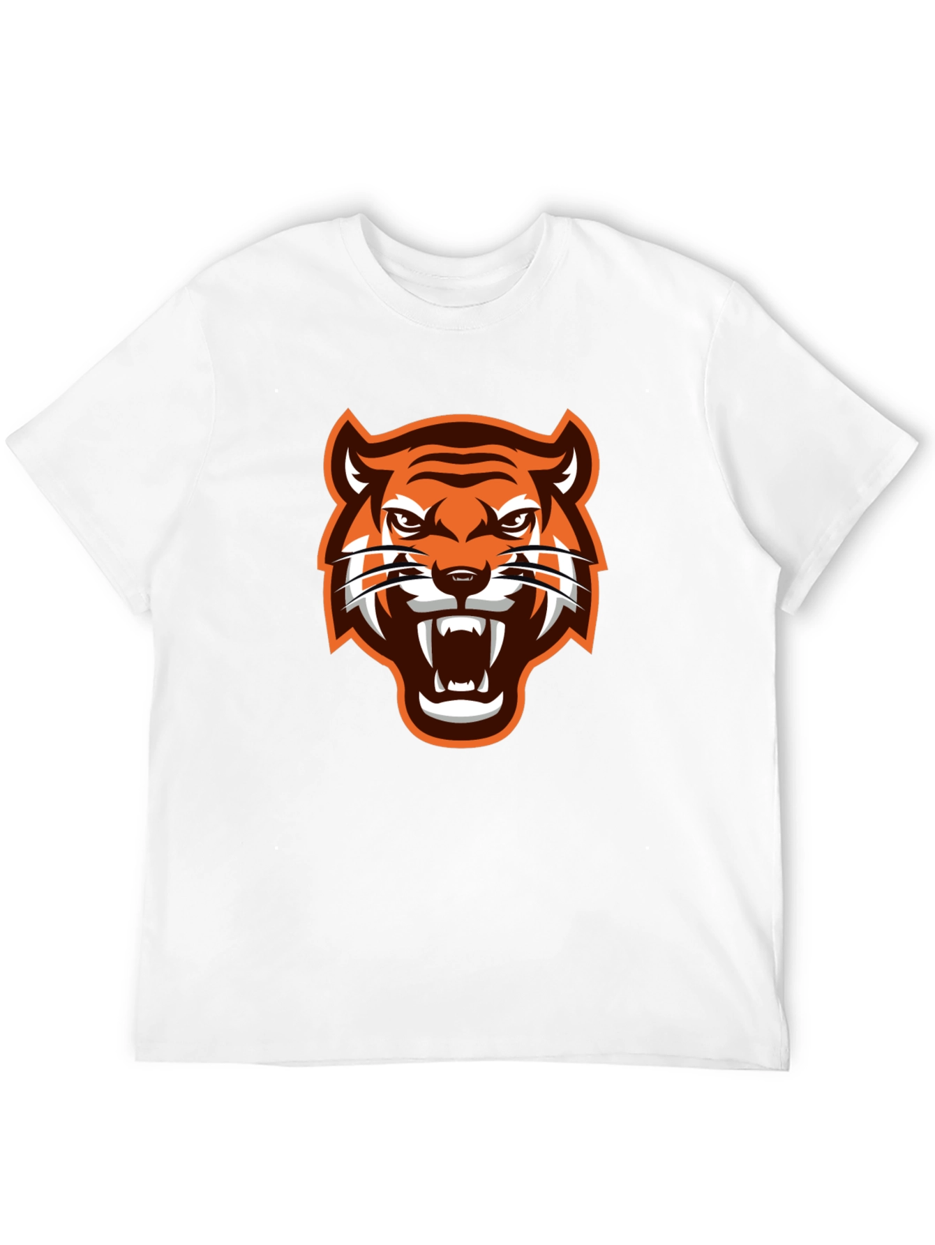 Black Tiger Graphic Black T-Shirt - Fierce and Stylish view 12