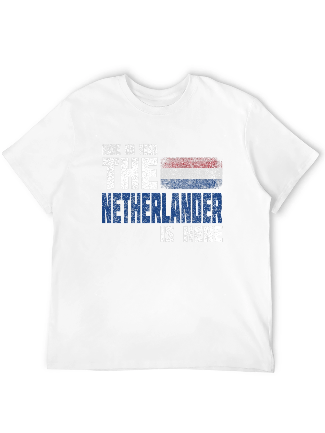 Black Have No Fear The Netherlander is Here T-Shirt view 12