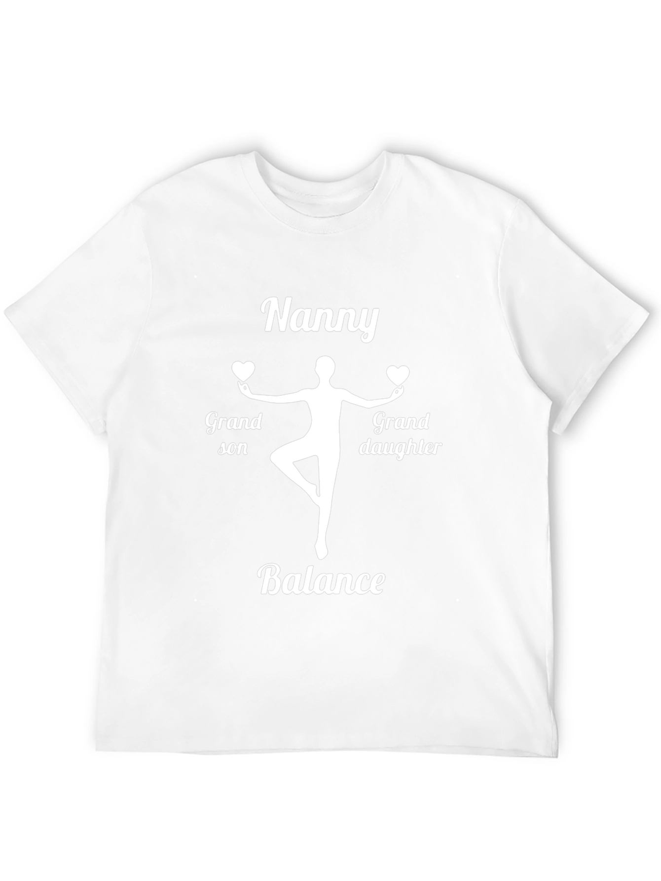 Nanny Balance Grandson Granddaughter T-Shirt - 12