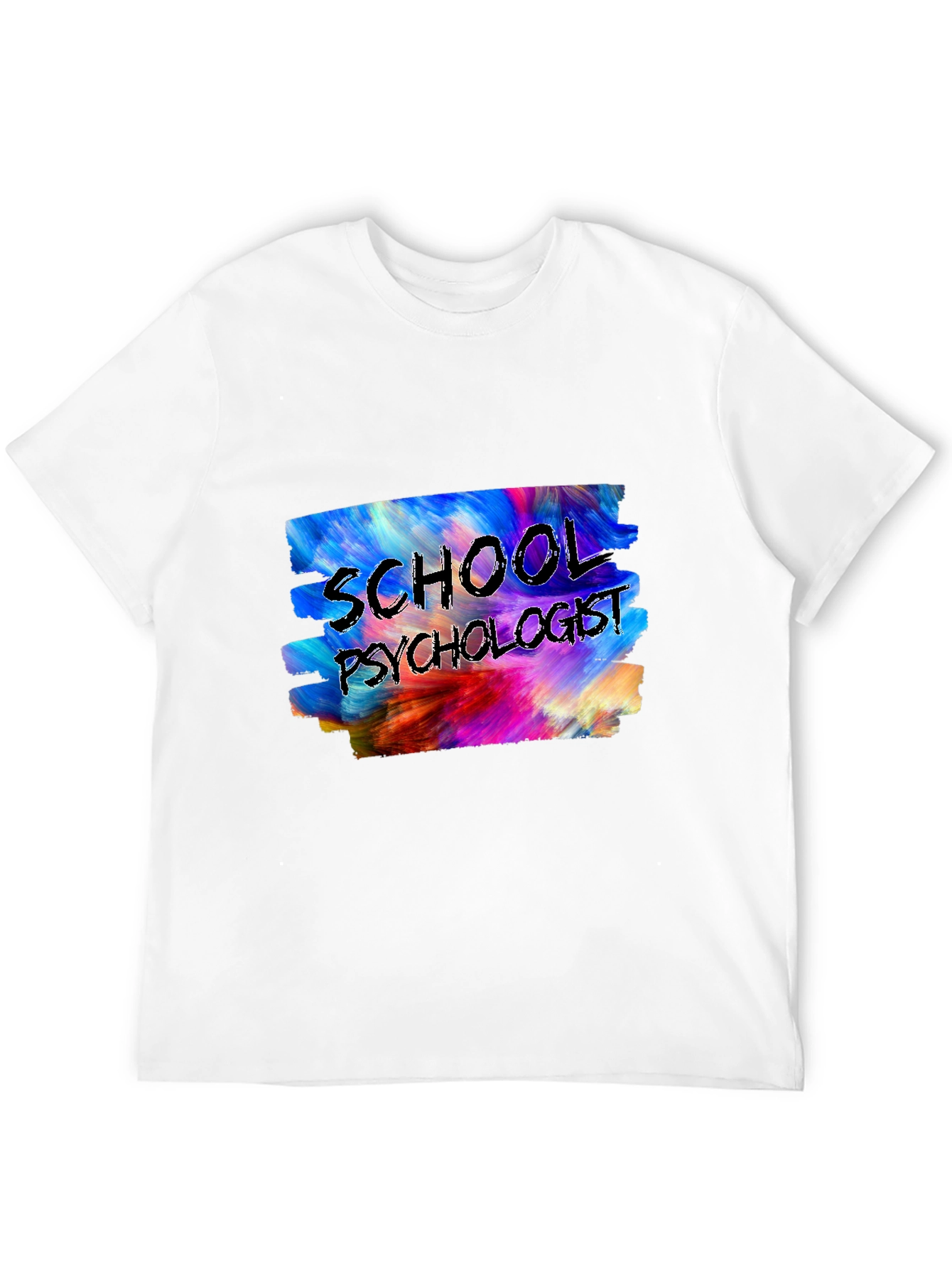 Black School Psychologist T-Shirt view 12