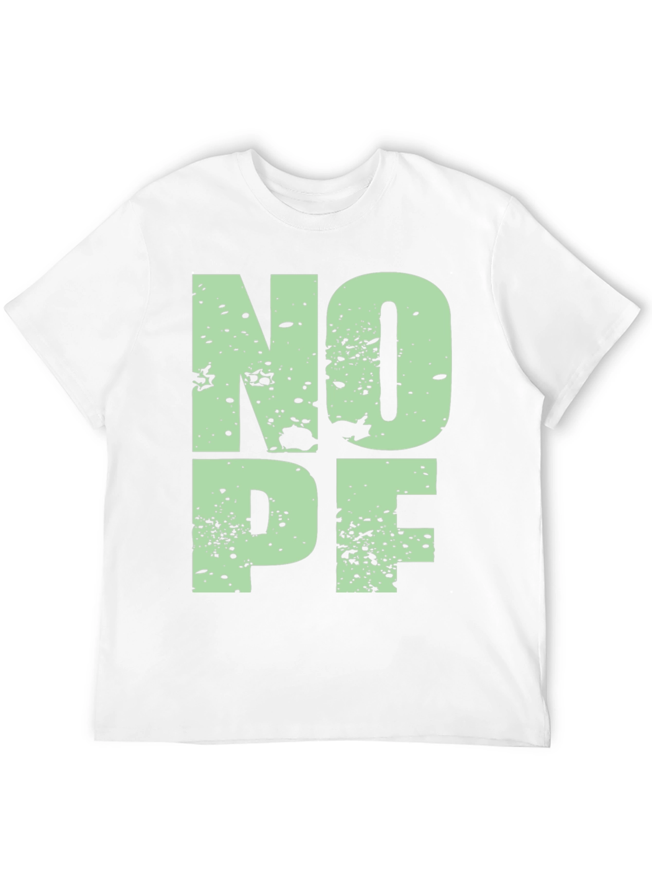 Black Nope Graphic T-Shirt - Black view 12