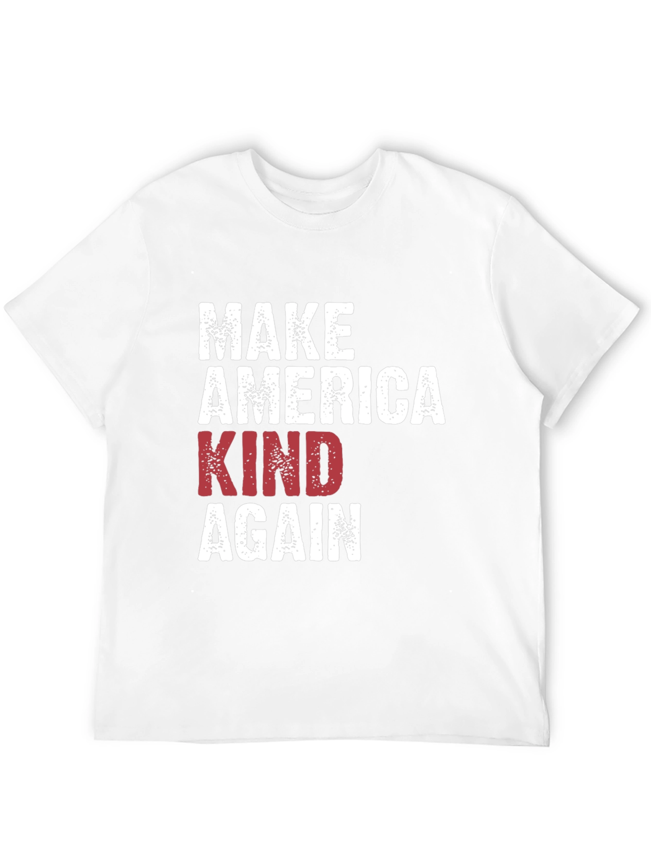 Black Make America Kind Again Black Graphic T-Shirt view 12