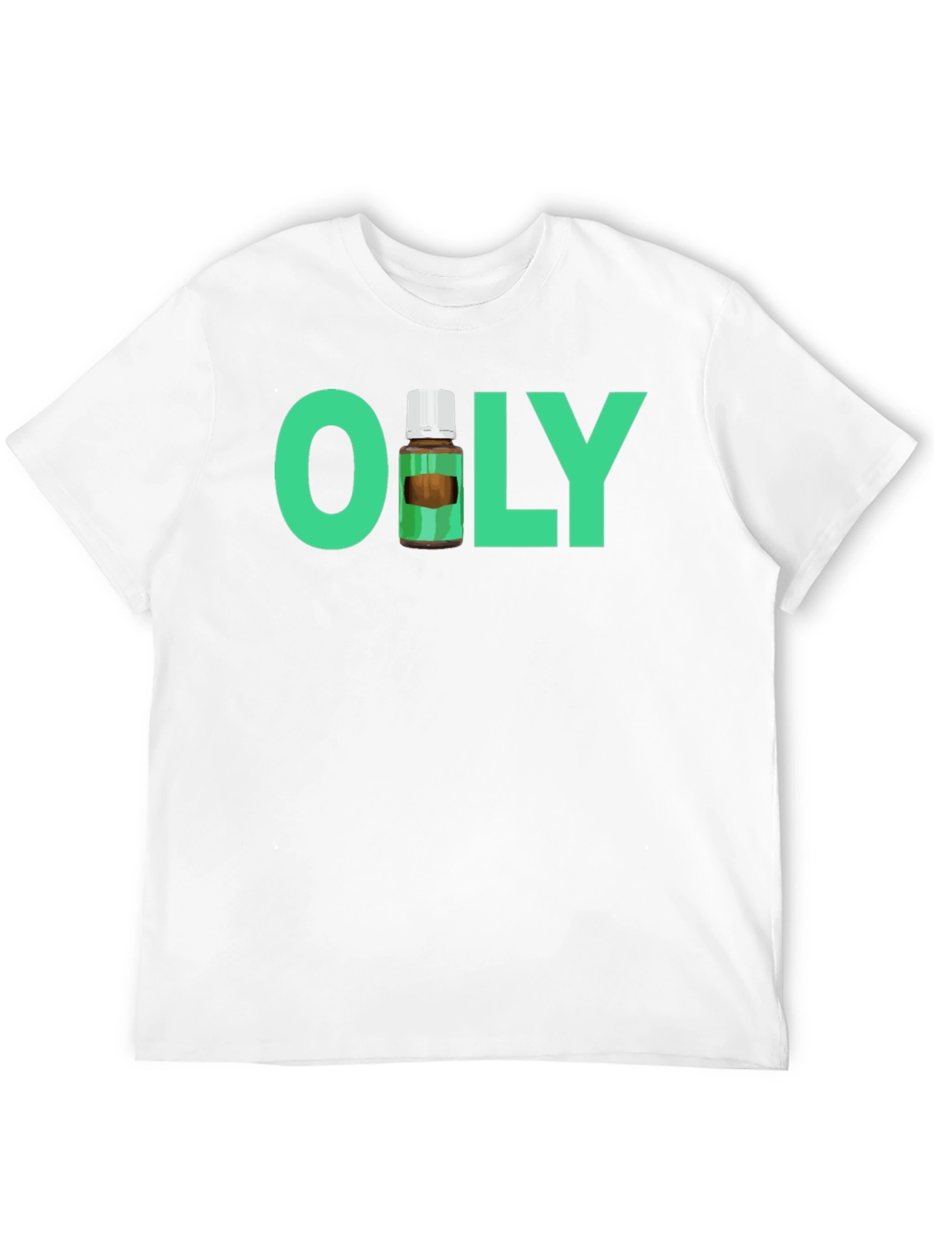 Black Oily Essential Oil T-Shirt view 12