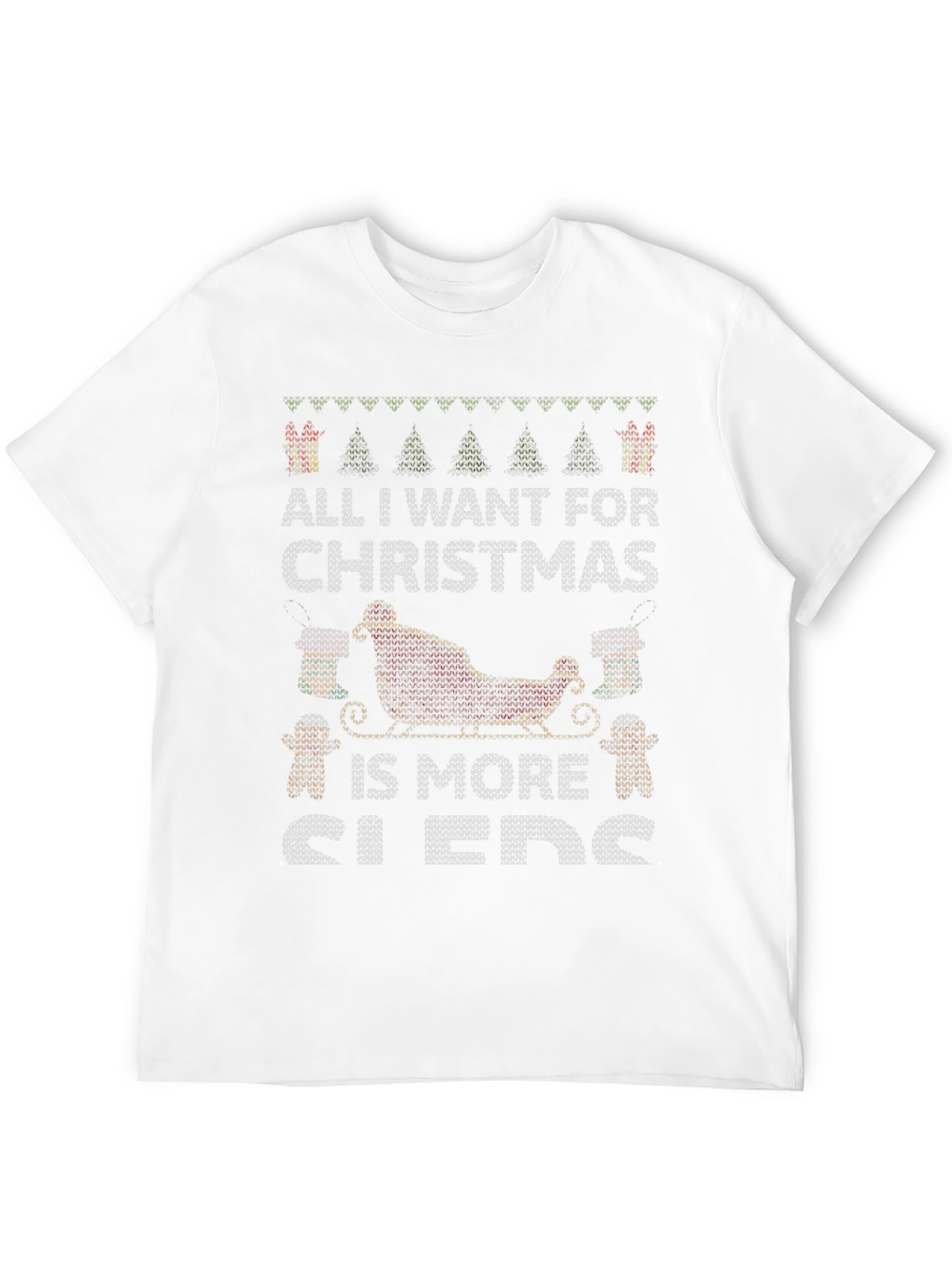 Black Funny Christmas Cider Lover T-Shirt view 12