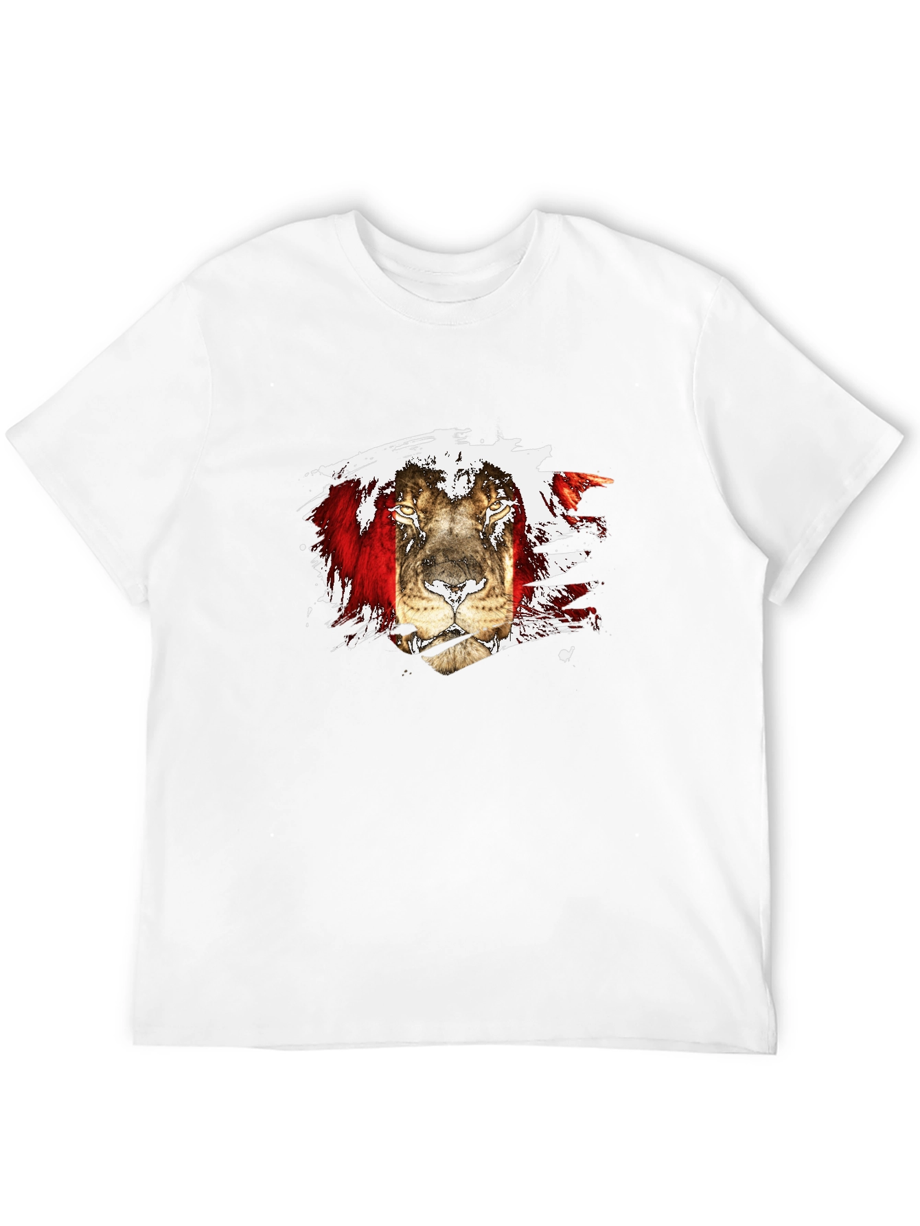 Black Lion Graphic Tee - Unique Style view 12