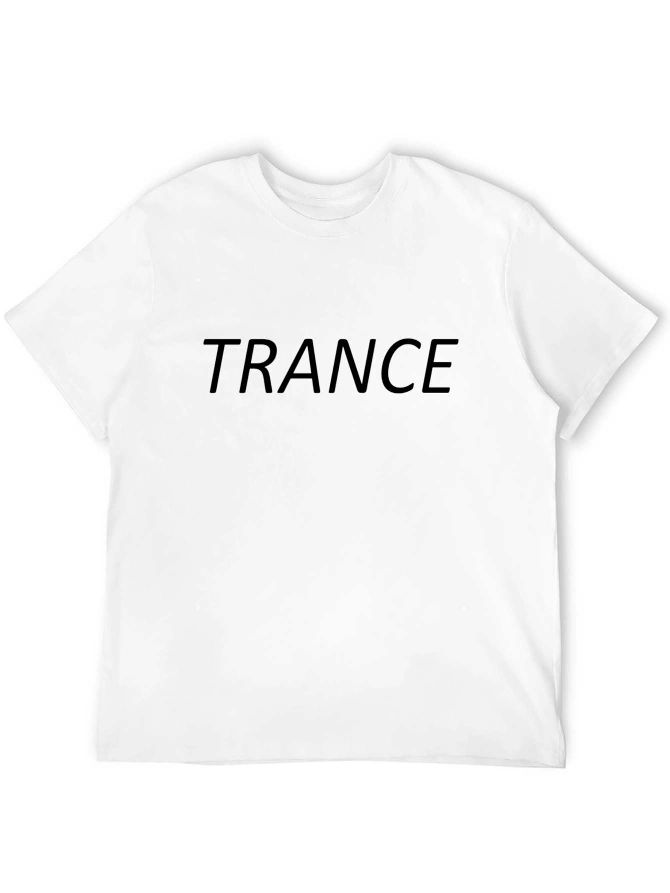 Black Trance Graphic Tee - Stylish Black Cotton T-Shirt view 12