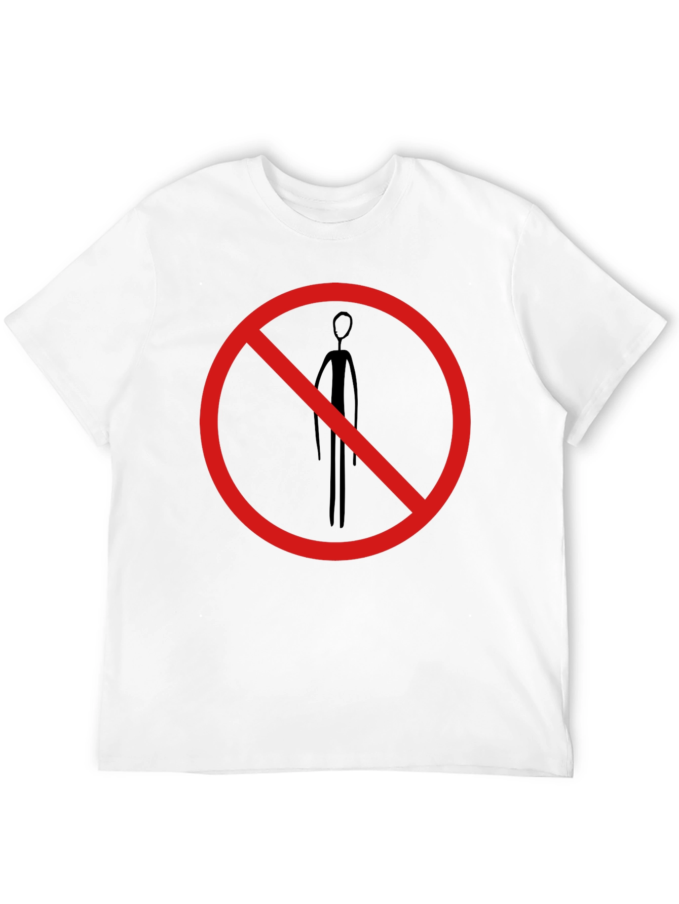 Black Forbidden Alien T-Shirt - Black Crew Neck Novelty Tee view 12