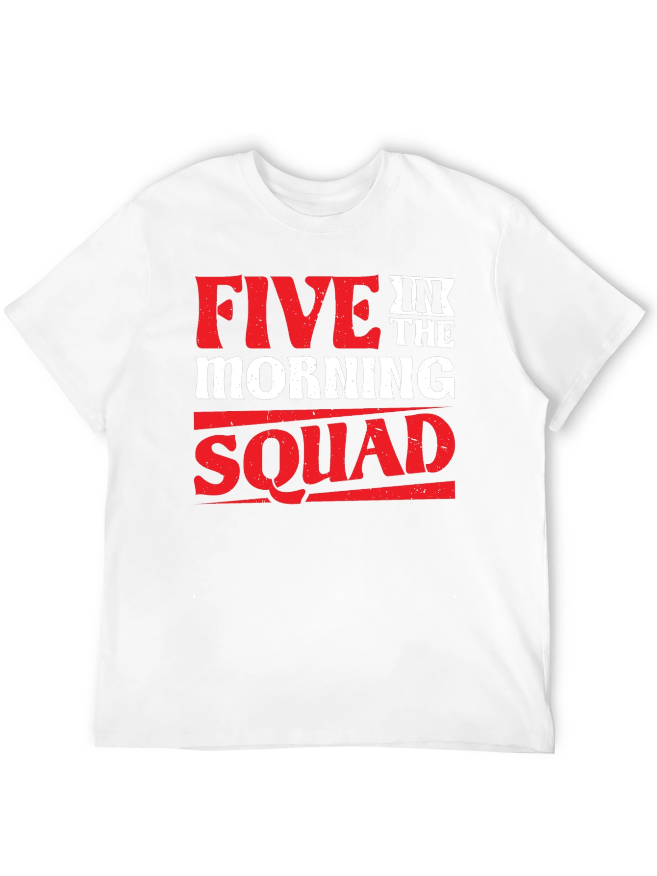 Black Five in the Morning Squad Black T-Shirt view 12