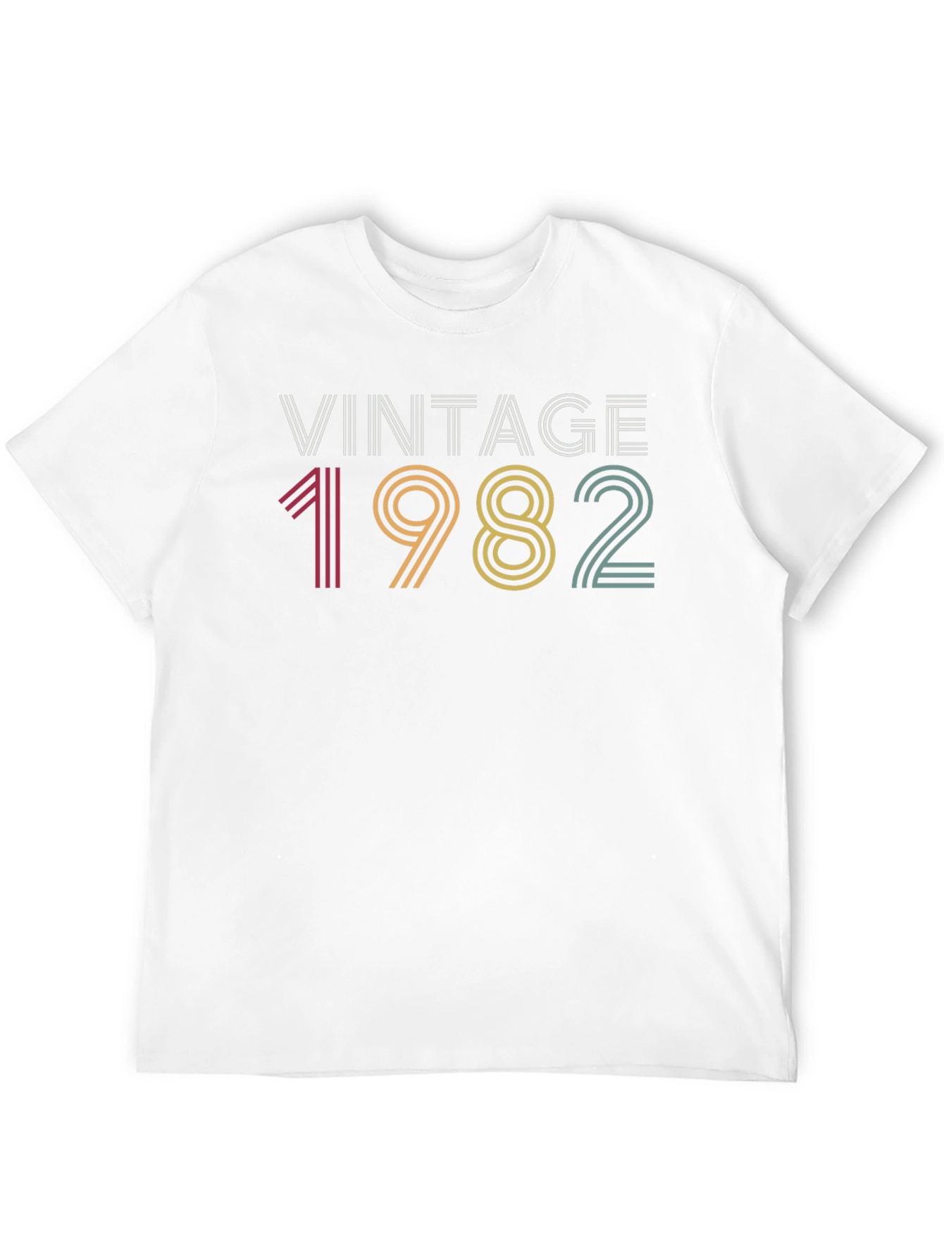 Black Vintage 1982 Graphic T-Shirt - Retro Birthday Tee view 12