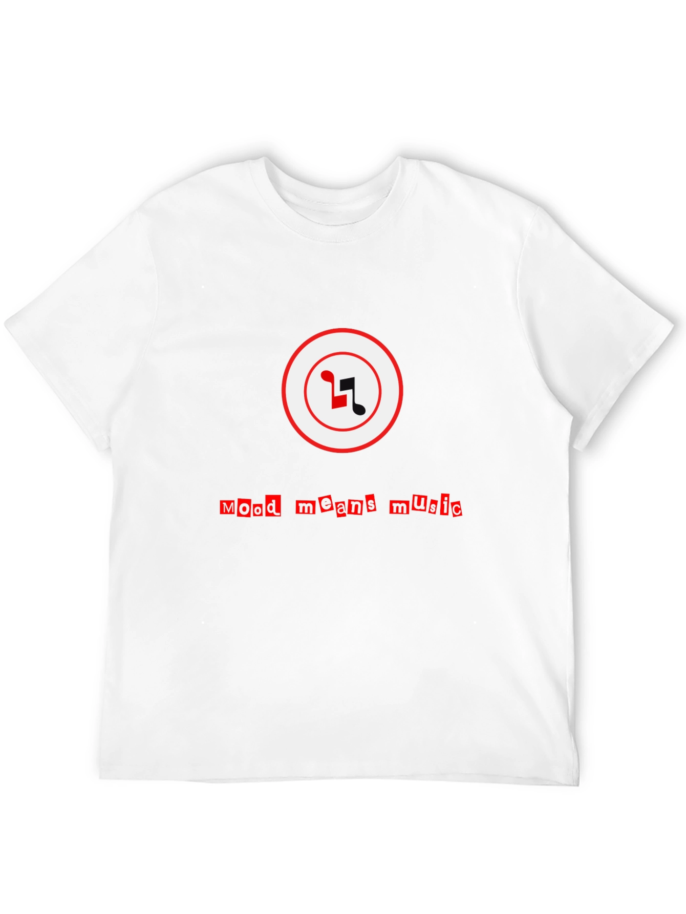 Black Mood Means Music Graphic Tee view 12