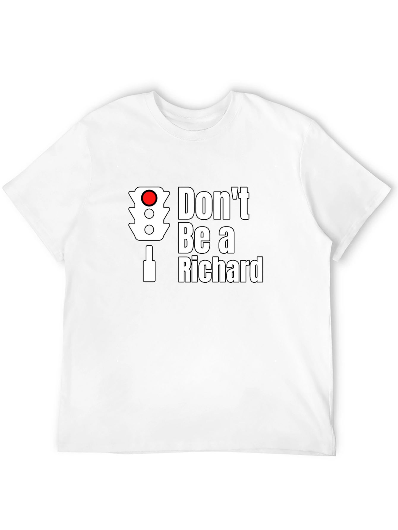 Black Don't Be a Richard T-Shirt view 12
