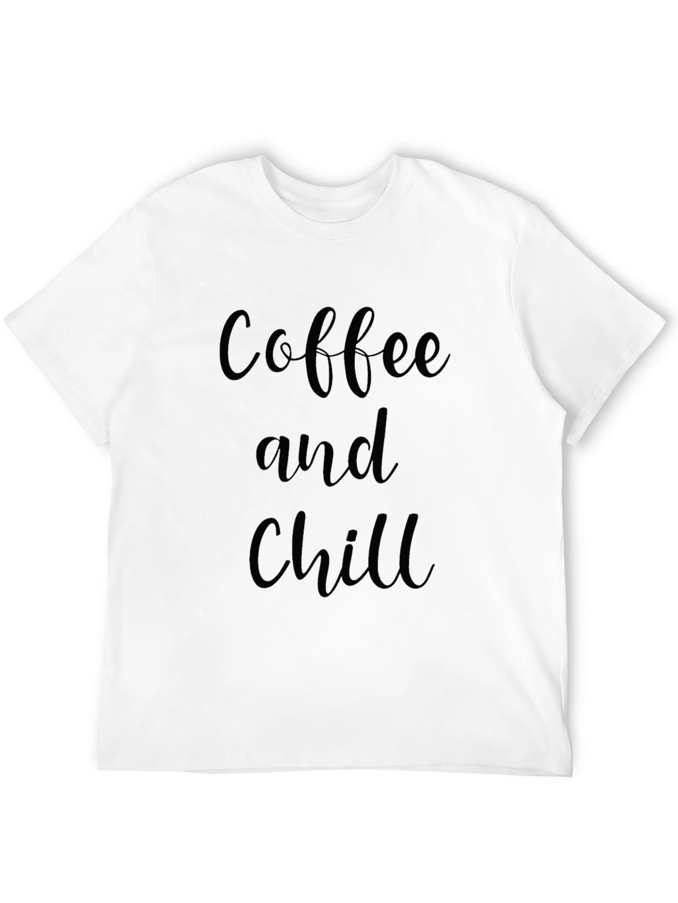 Black Coffee and Chill Graphic T-Shirt view 12