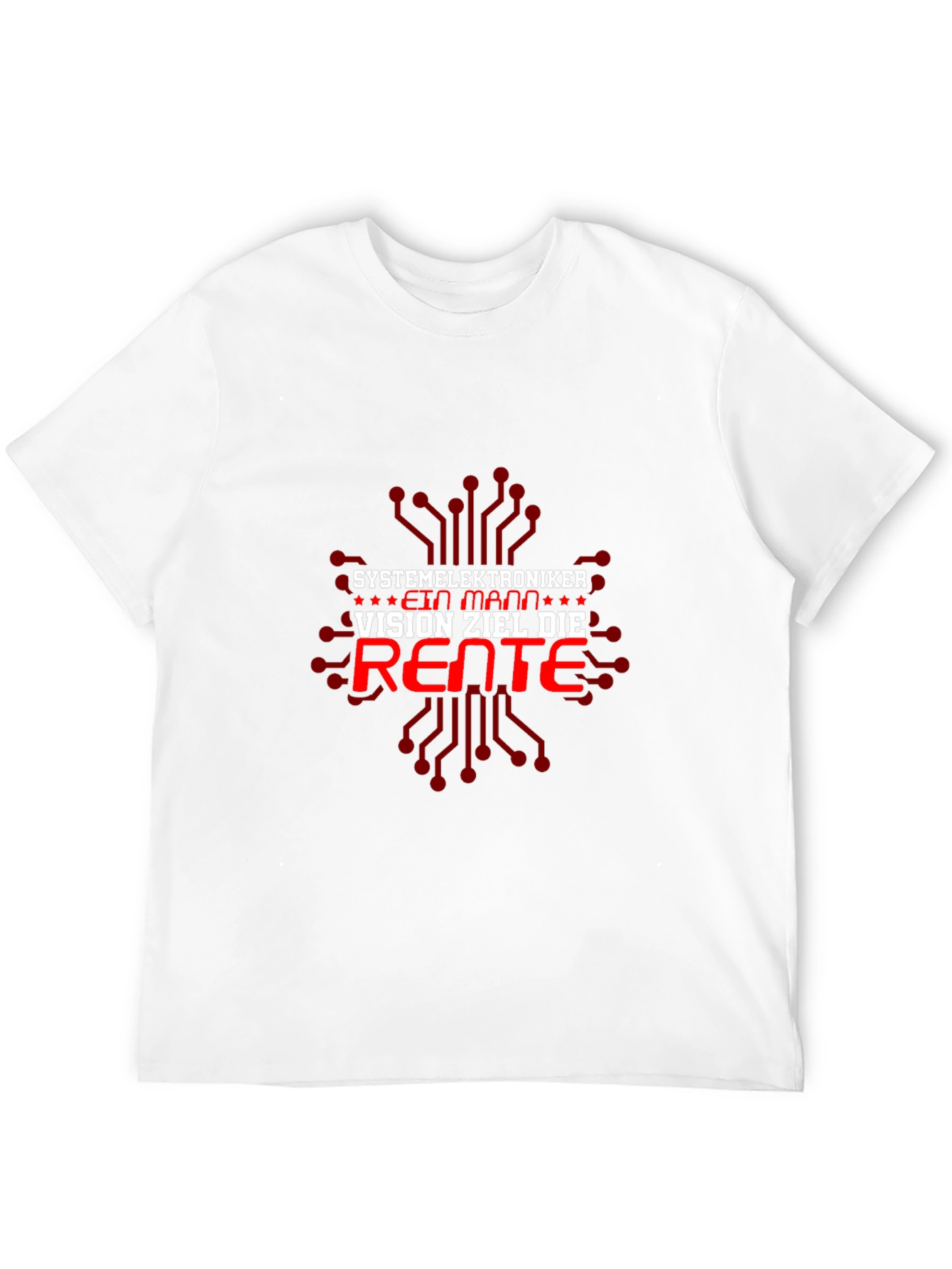 Black Systemelektroniker Retirement T-Shirt view 12