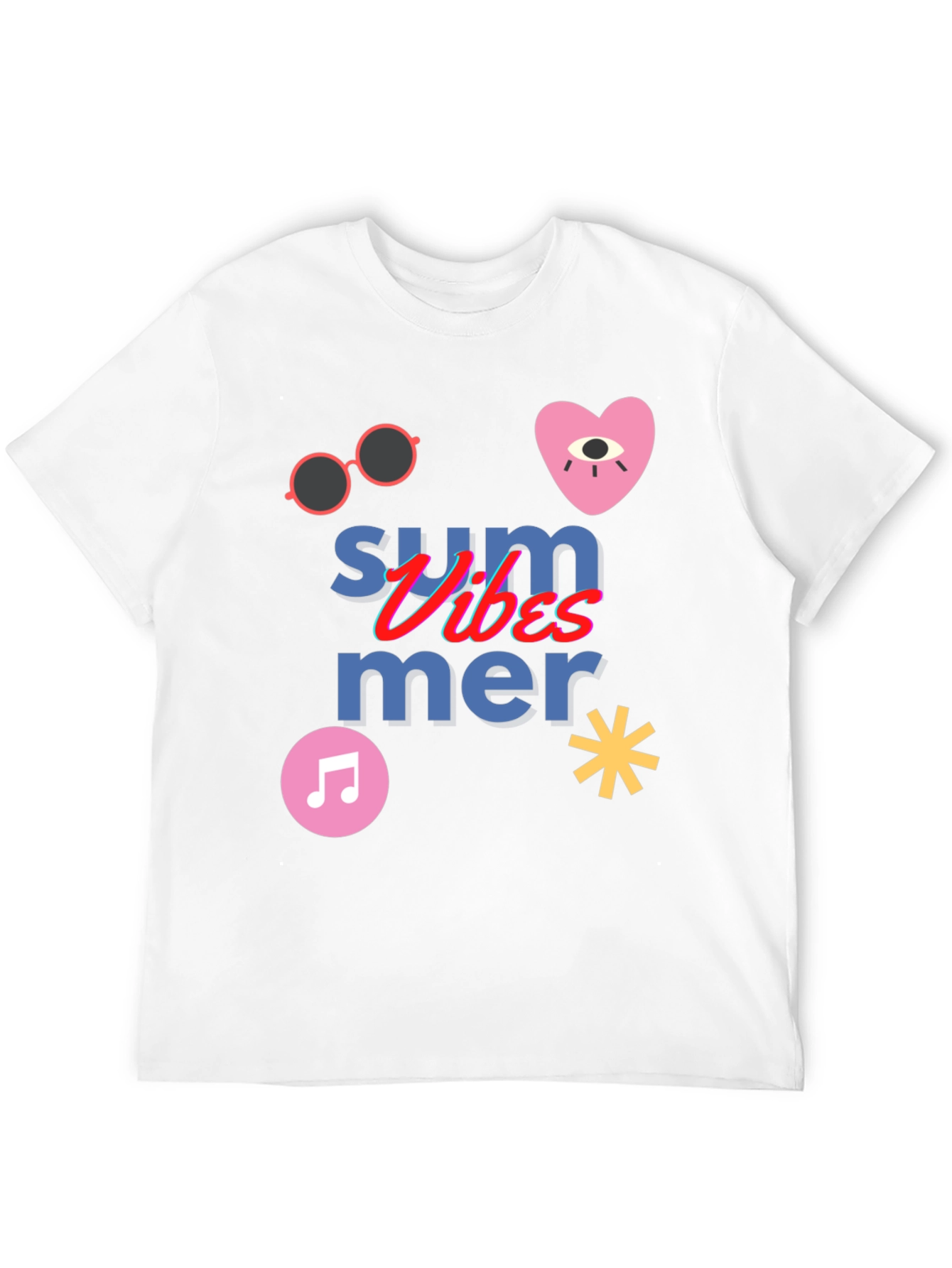 Black Summer Vibes Graphic Tee view 12