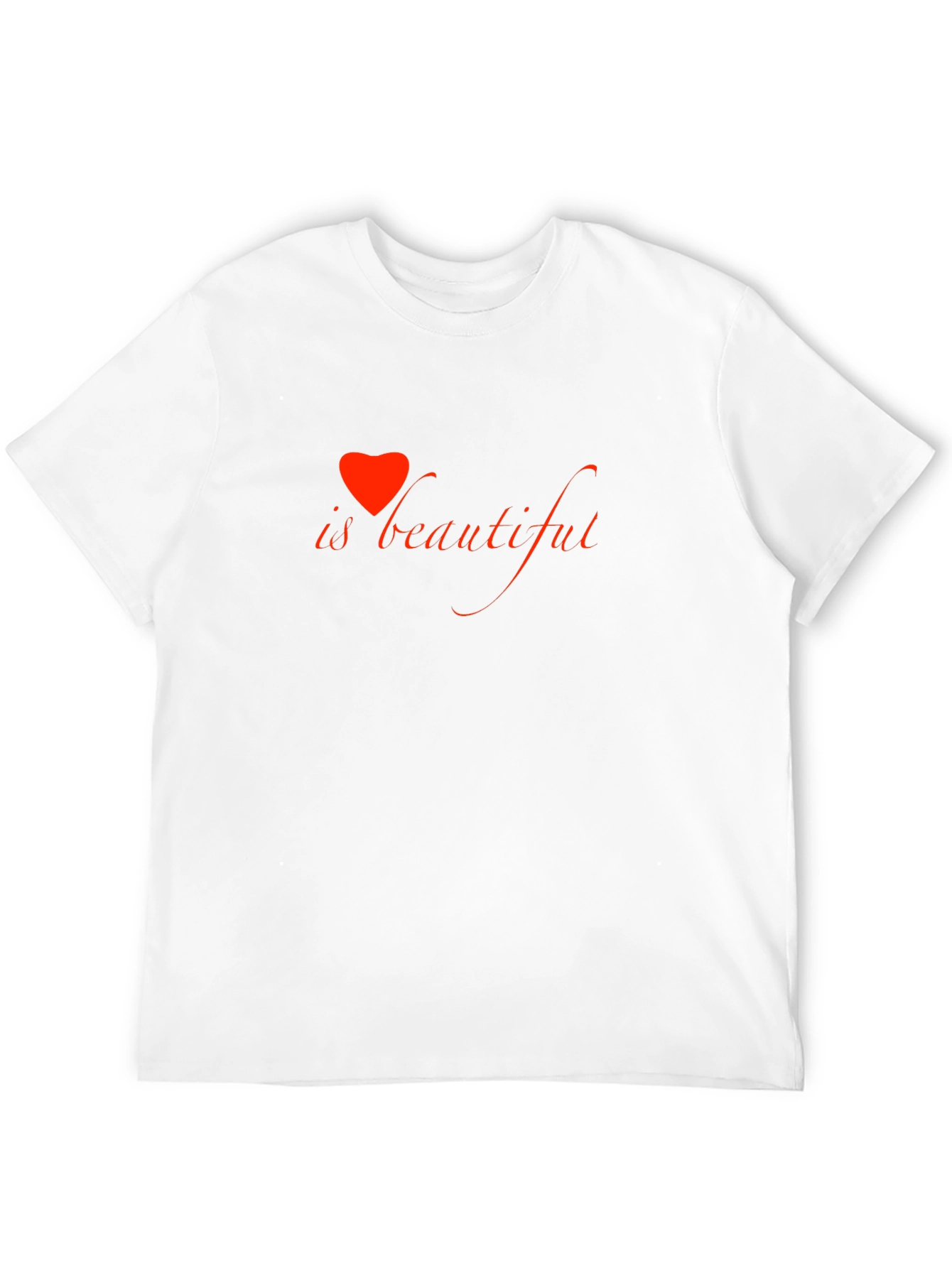 Black Heart is Beautiful Graphic Tee view 12