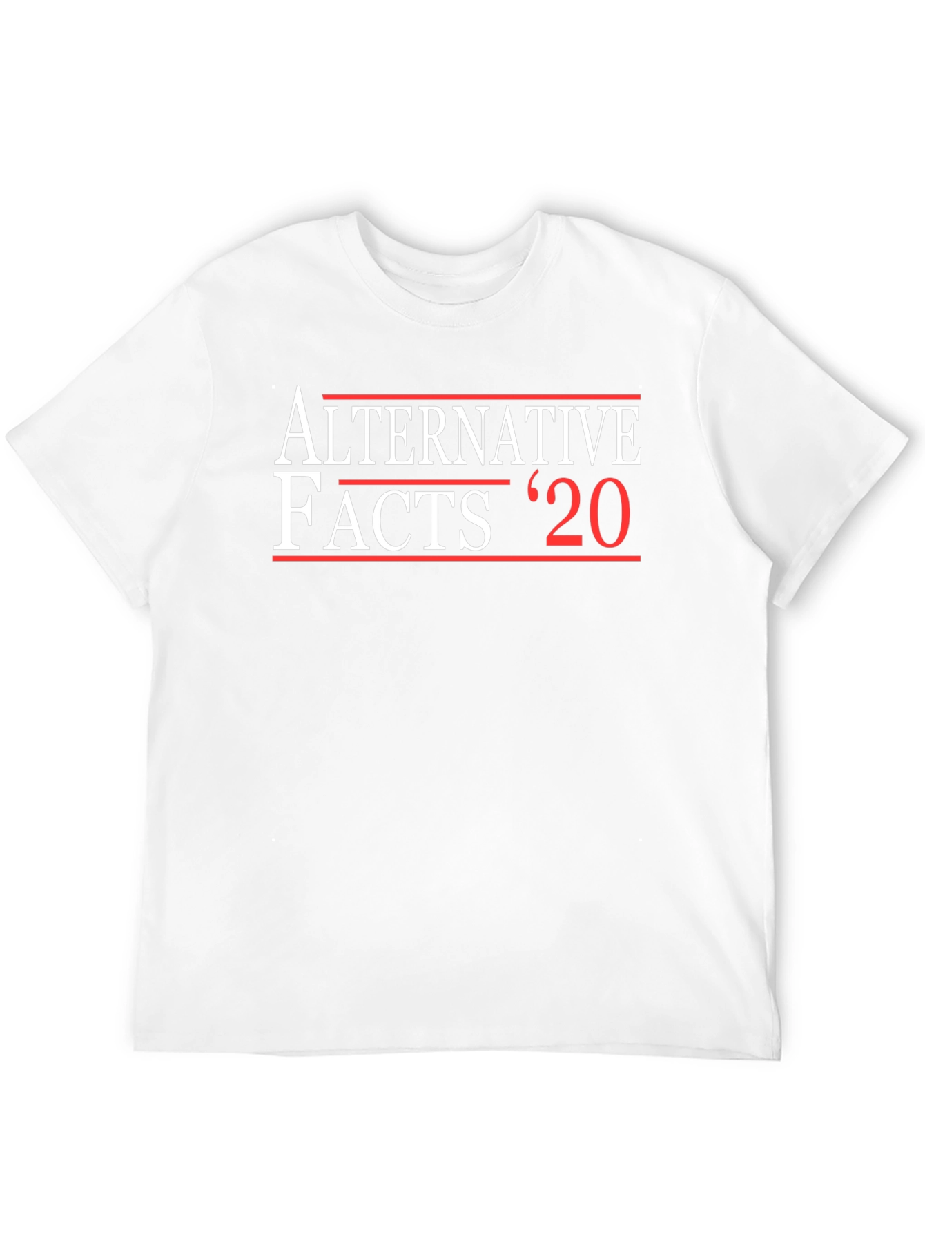 Black Alternative Facts '20 Graphic T-Shirt view 12