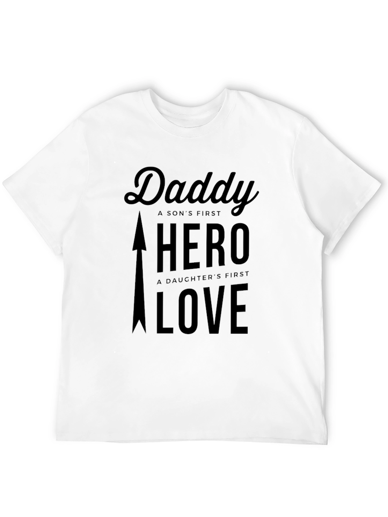 Black Daddy, a Son's Hero, a Daughter's Love T-Shirt view 12