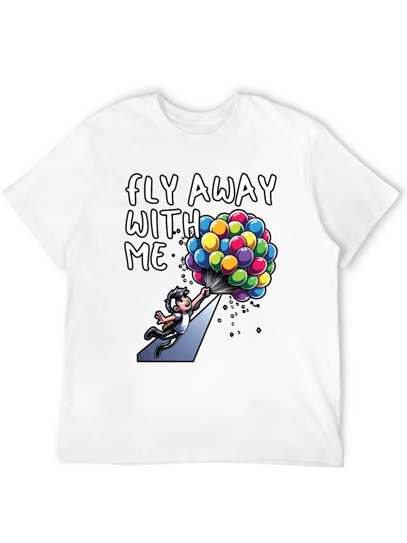 Black Fly Away With Me Graphic Tee view 12