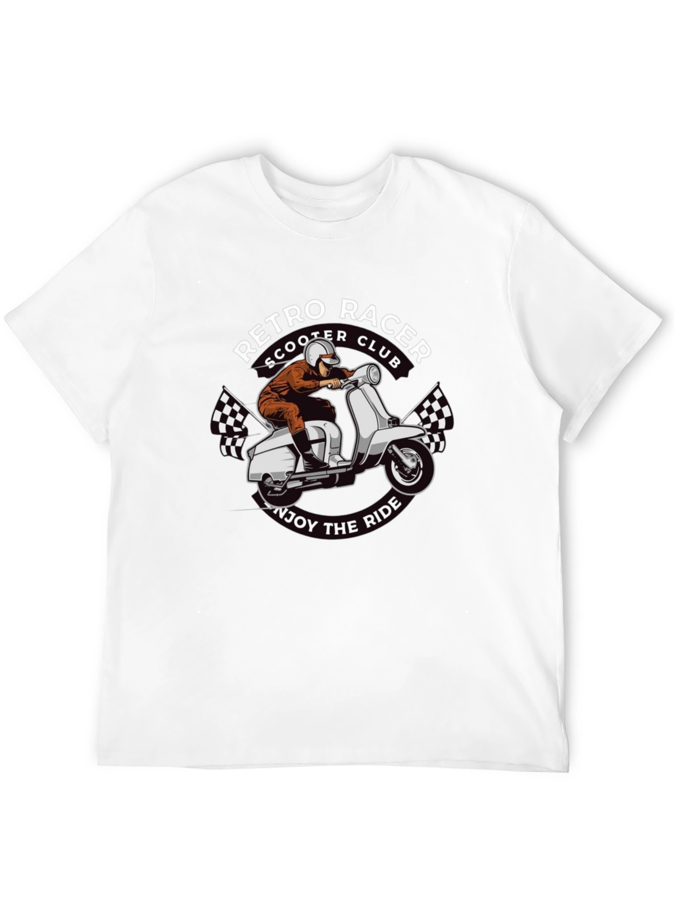 Retro Racer Scooter Club T-Shirt - 12