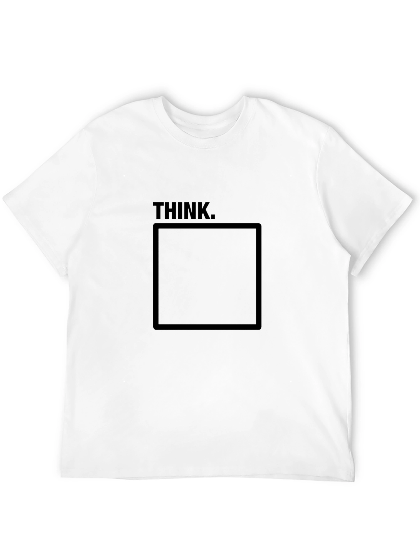 Black Think Outside the Box Black T-Shirt view 12
