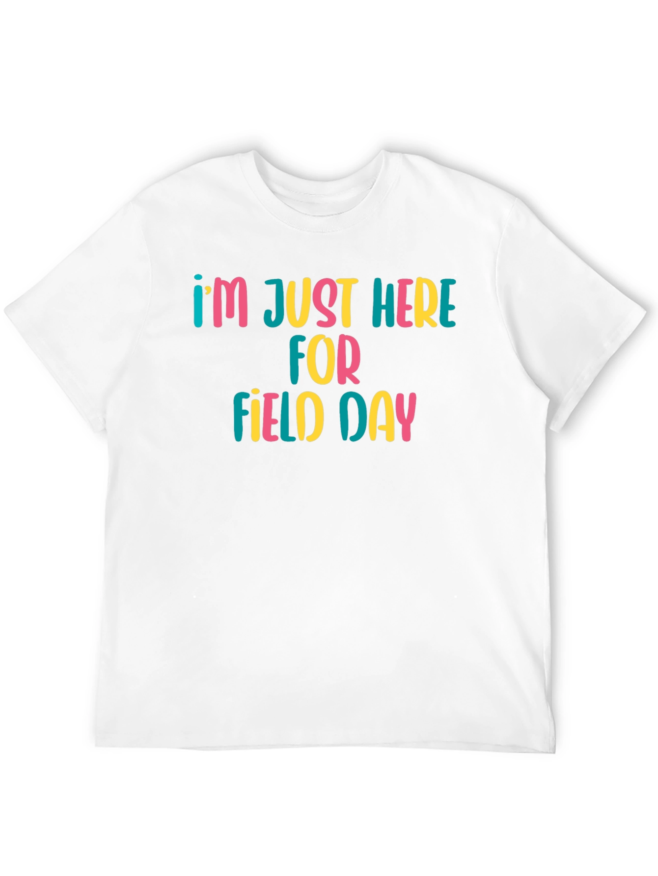 Black I'm Just Here For Field Day T-Shirt view 12