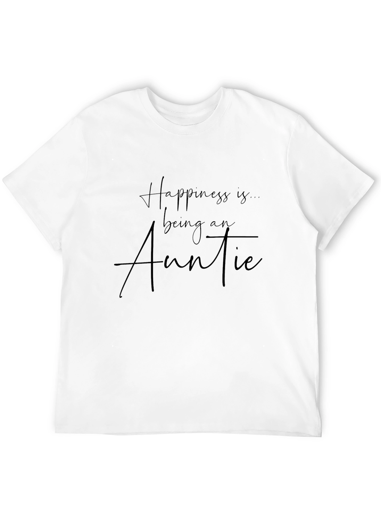 Black Happiness is Being an Auntie T-Shirt view 12