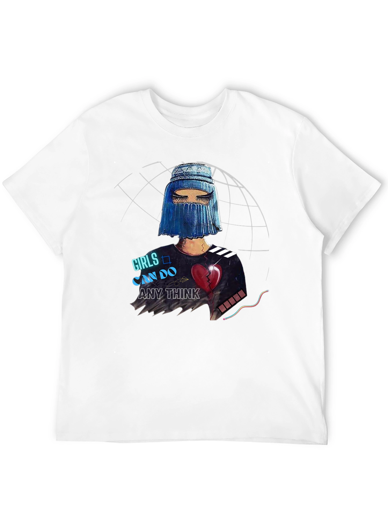 Black Girls Can Do Anything Graphic Tee view 12