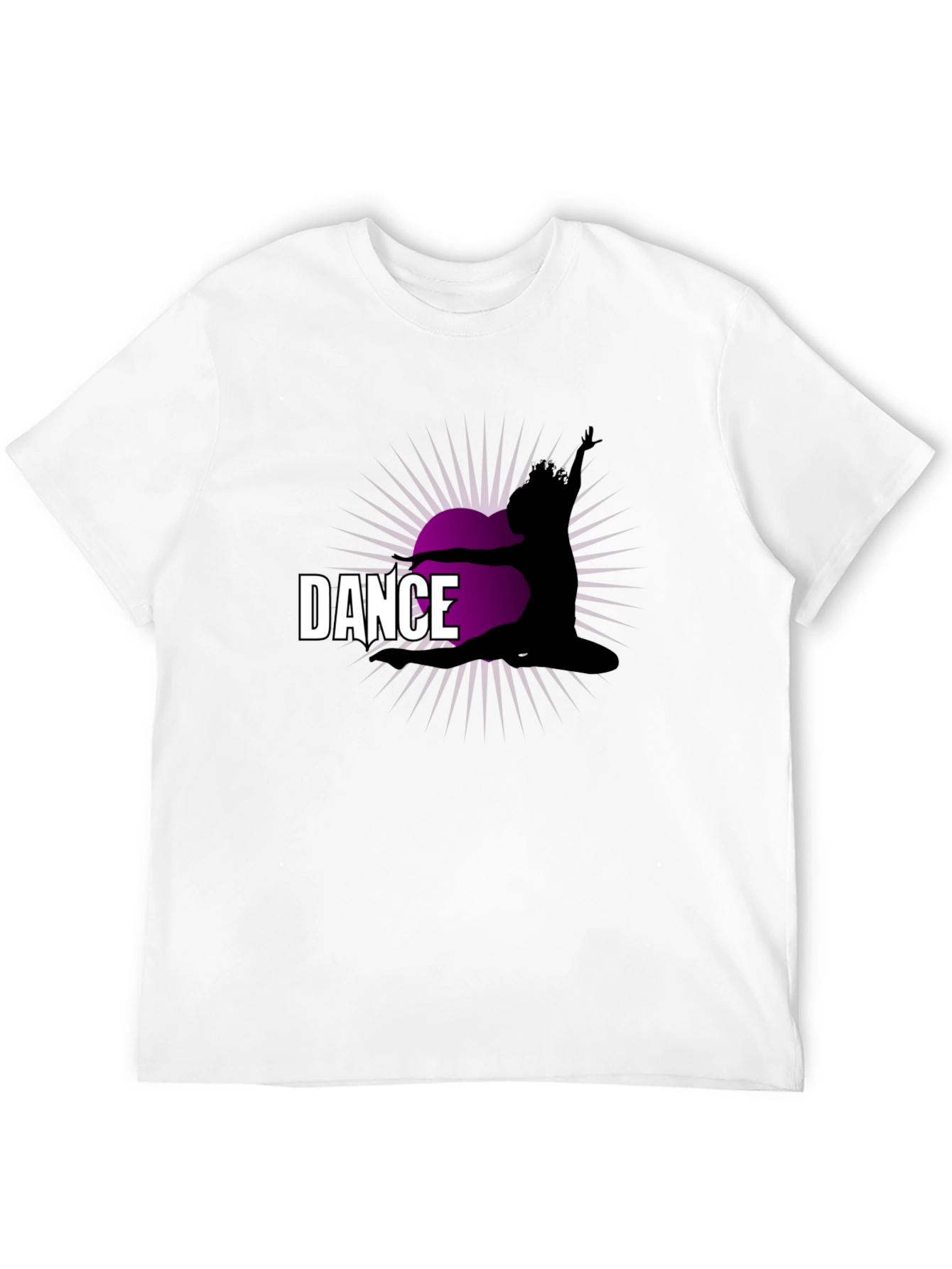 Black Dance Silhouette T-Shirt view 12