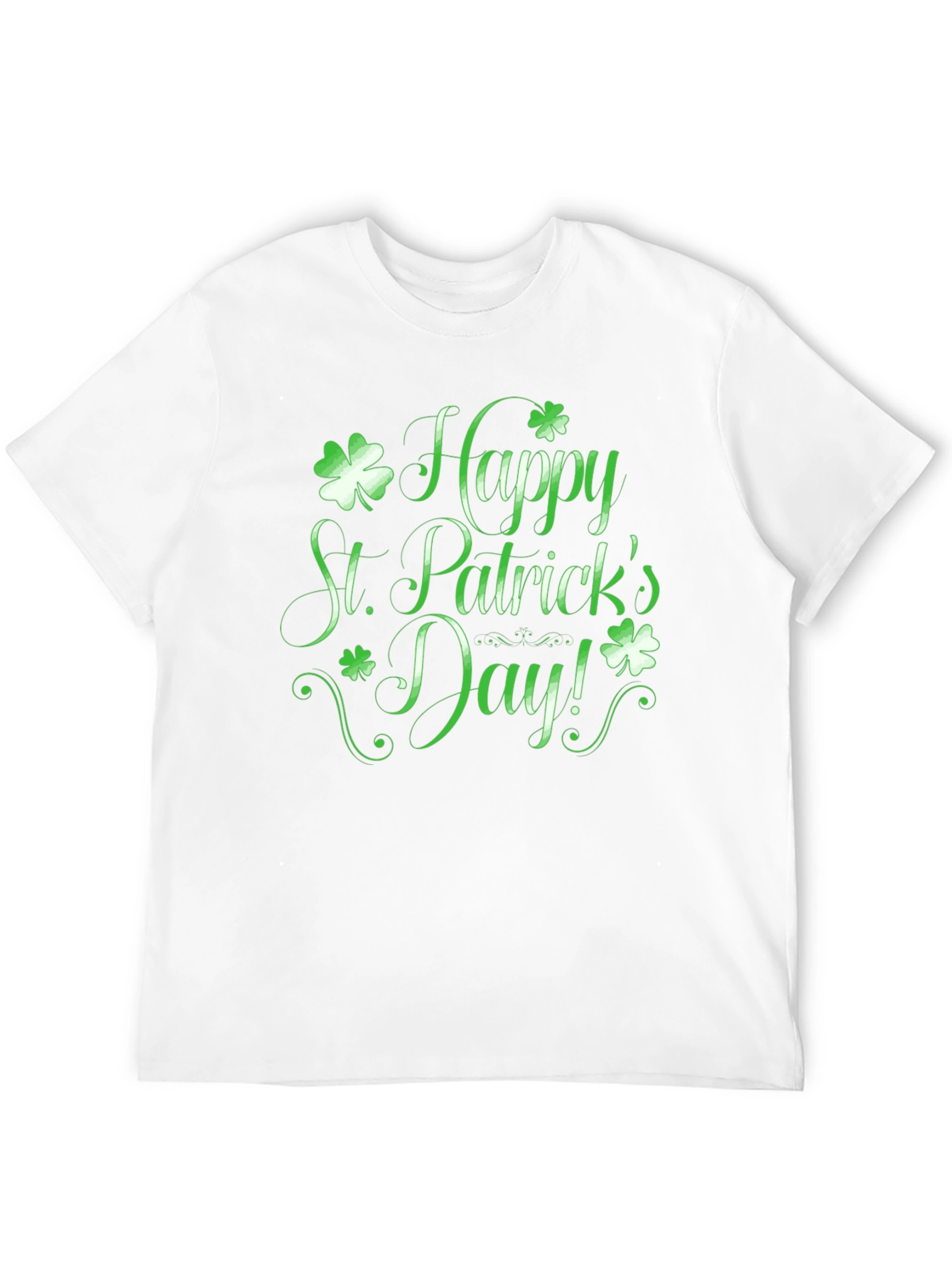 Black Happy St. Patrick's Day Graphic Tee view 12