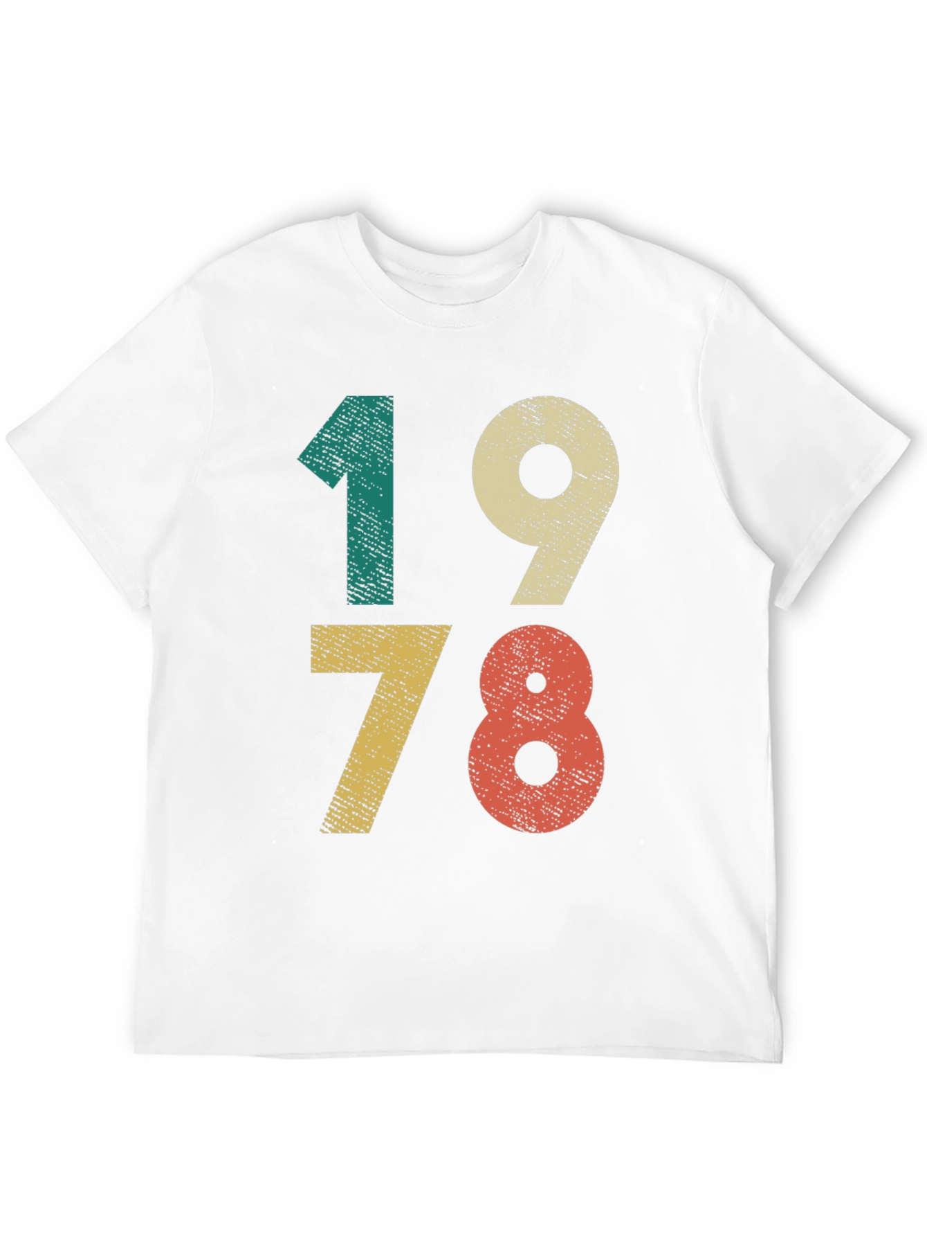 Black Retro 1978 Birthday T-Shirt Vintage Style view 12