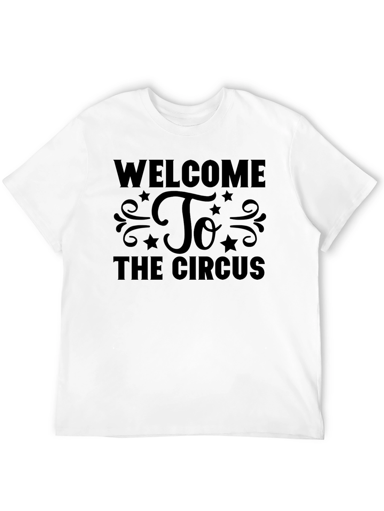 Black Welcome to the Circus Graphic T-Shirt view 12