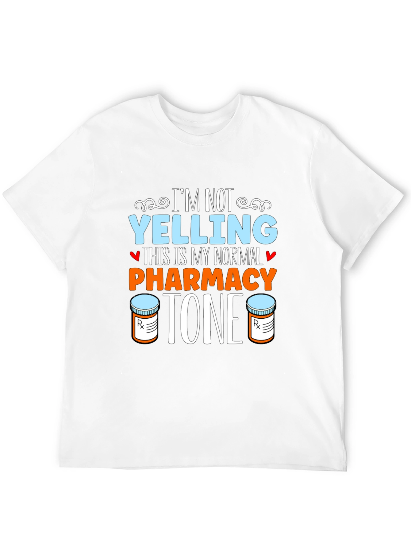 Black Pharmacy Tone T-Shirt - Normal Voice Graphic Tee view 12