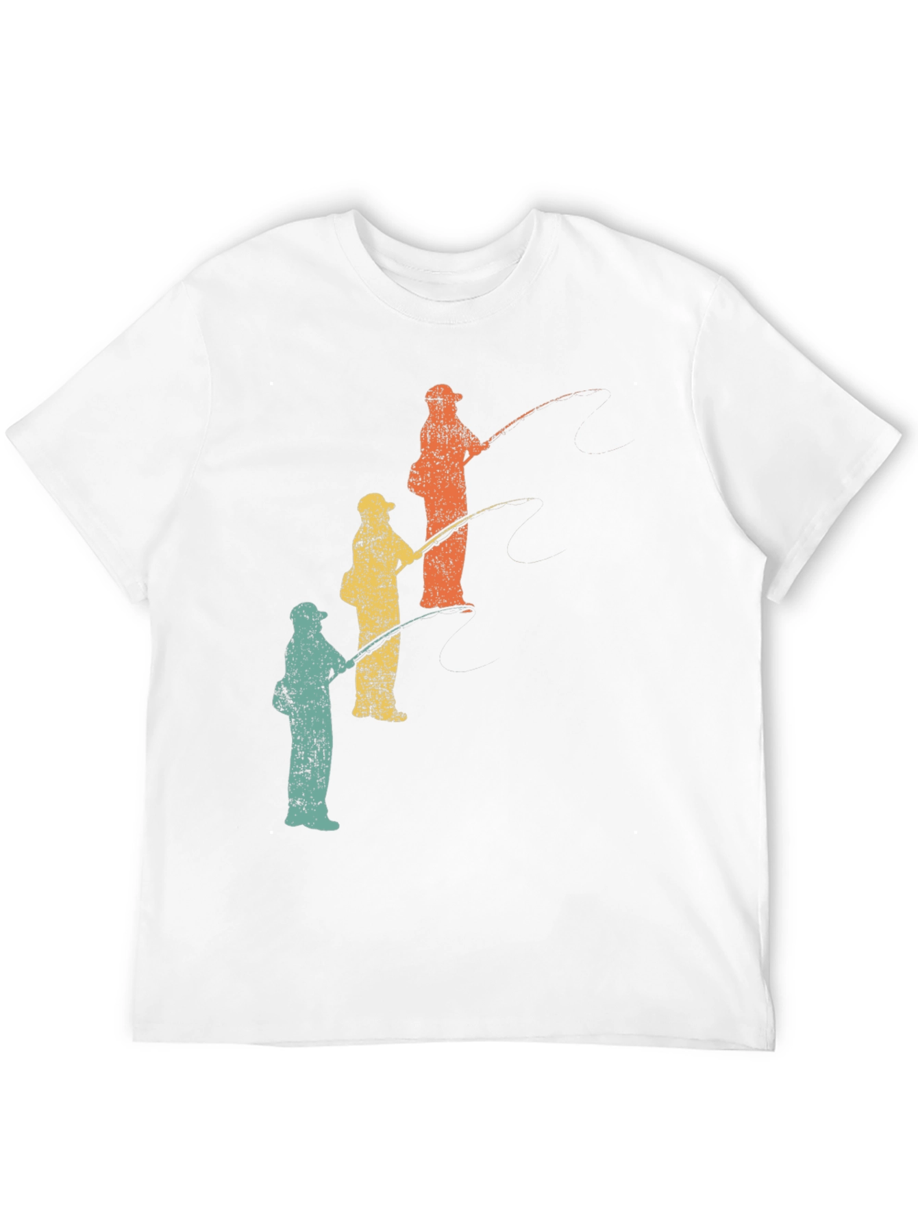 Retro Fishing Trip T-Shirt - Father & Children - 12
