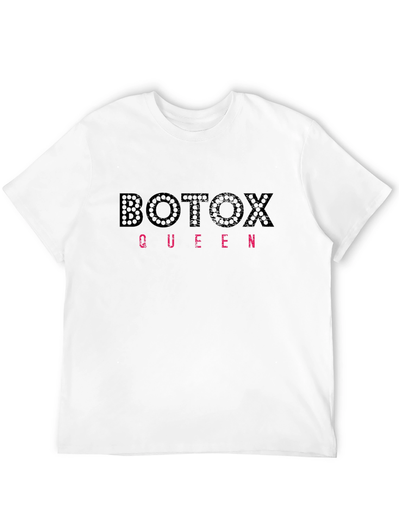 Black Botox Queen Graphic T-Shirt - Bold Statement Tee view 12