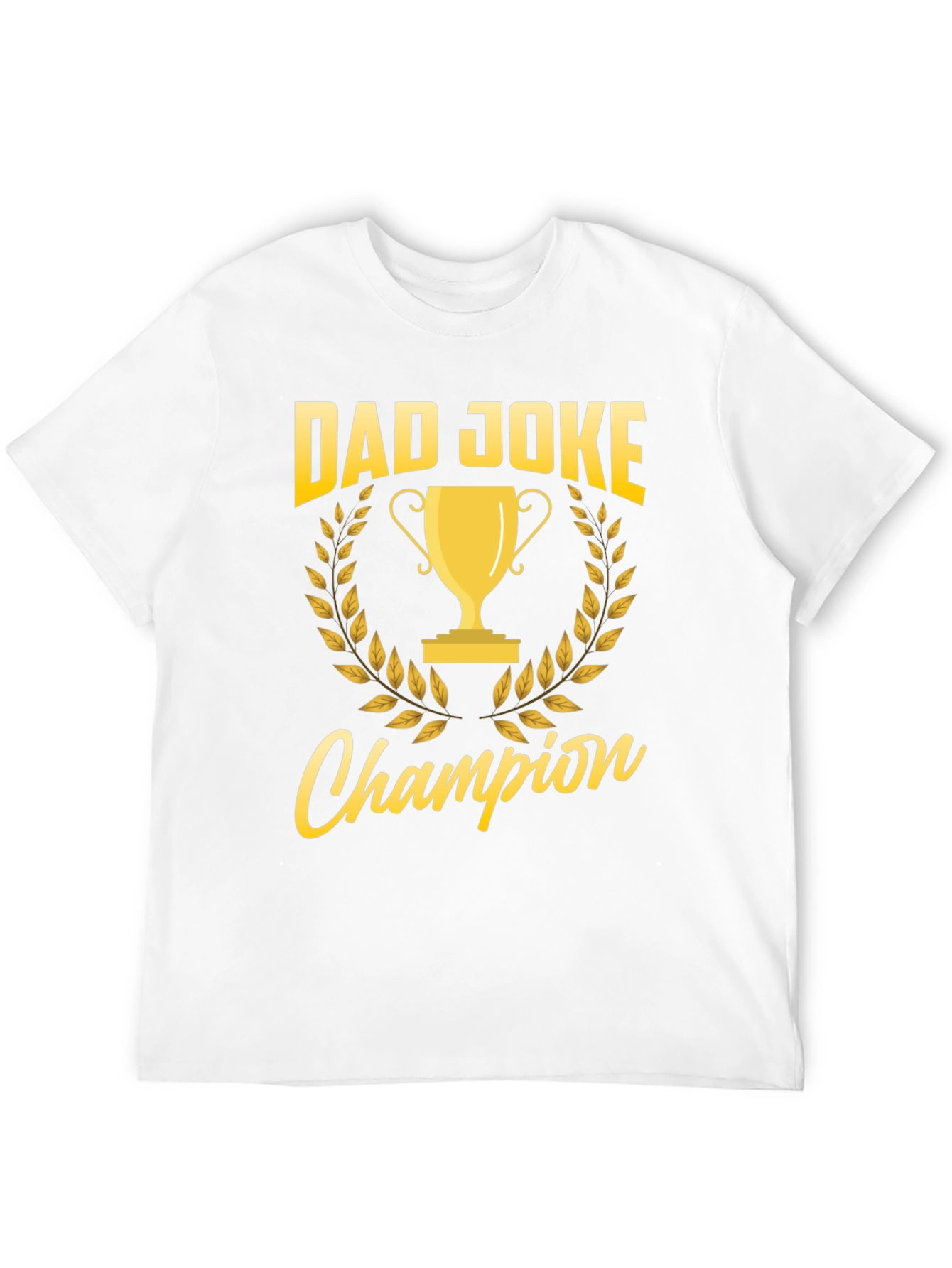 Black Dad Joke Champion T-Shirt - Funny Father's Day Gift view 12