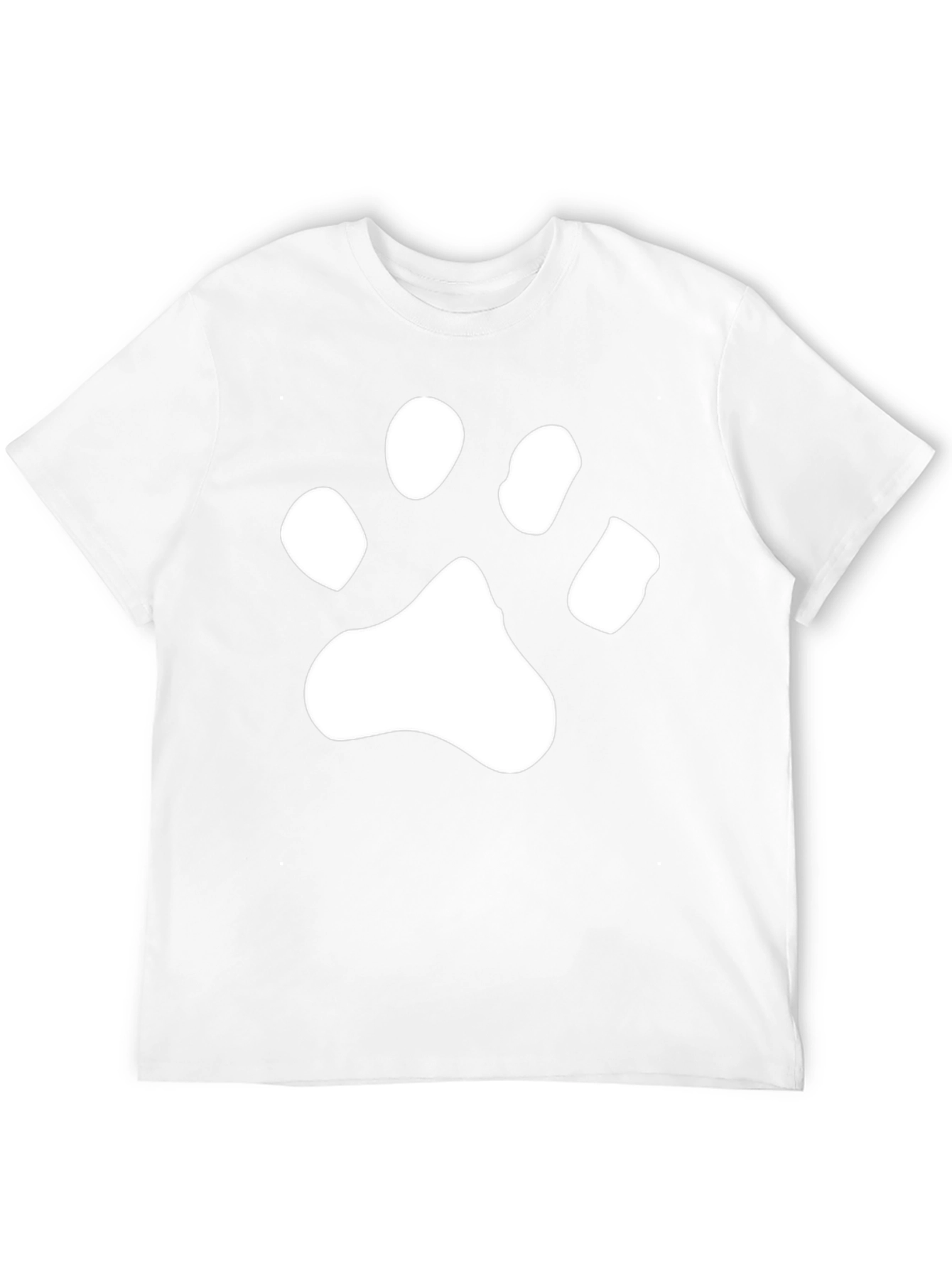 Black Paw Print Graphic Tee - Black view 12