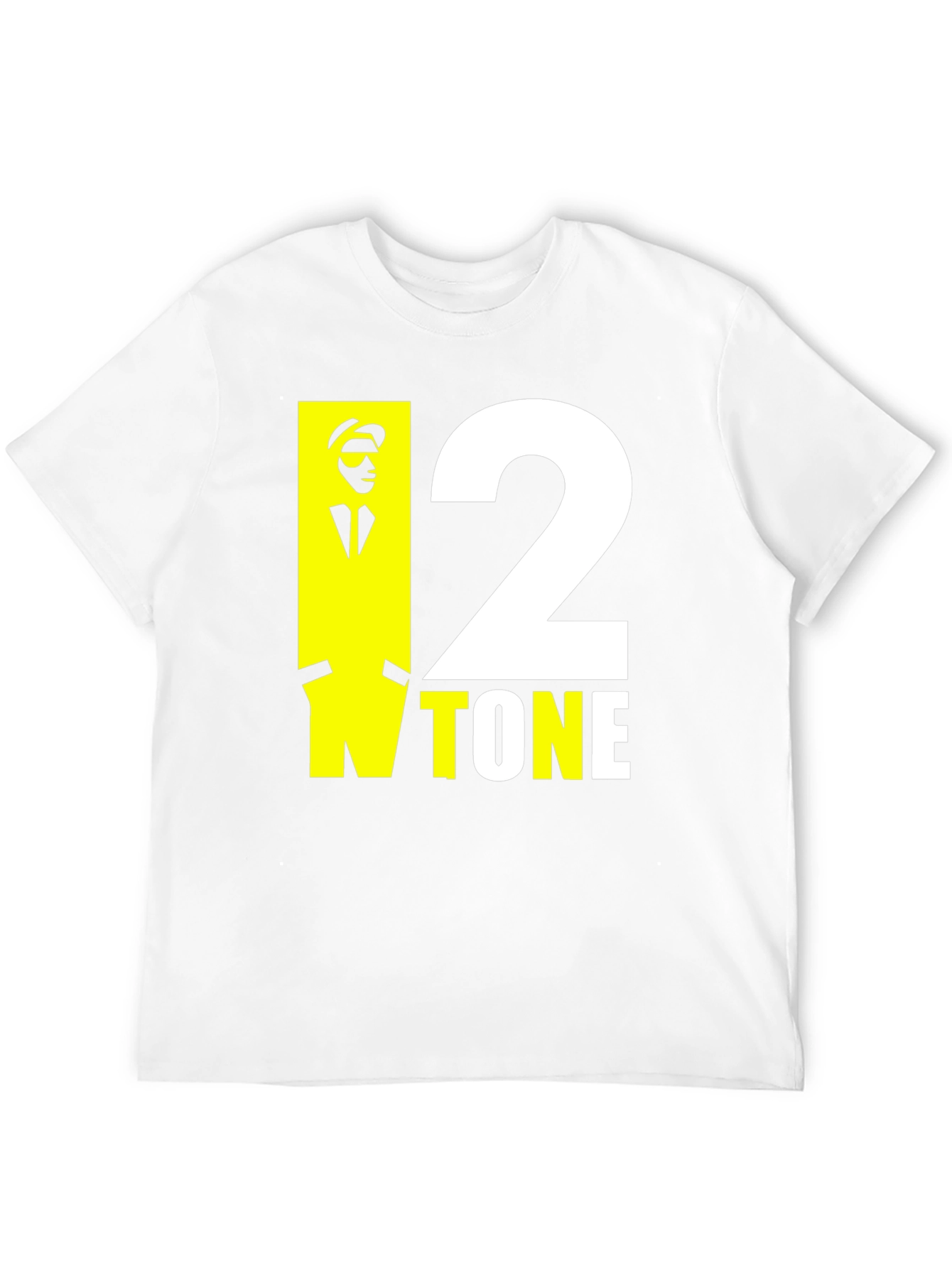 Black 2 Tone T-Shirt - Black view 12