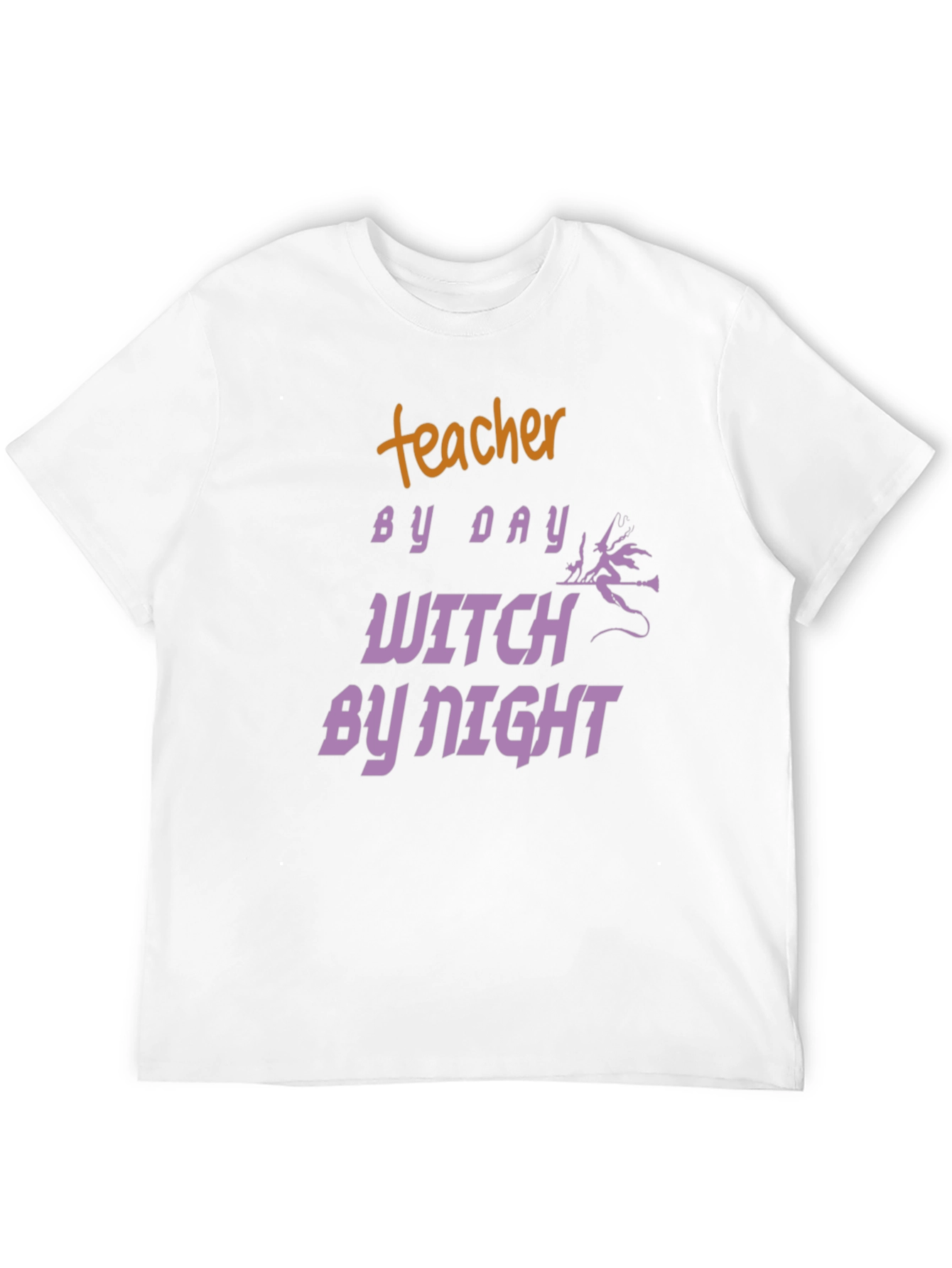 Black Teacher By Day Witch By Night Graphic Tee view 12