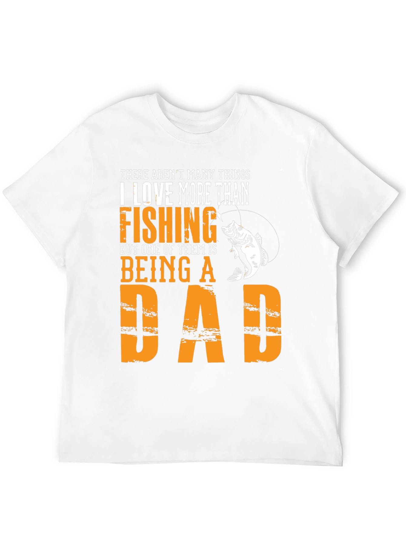 Black Fishing Dad T-Shirt - Father's Day Gift view 12