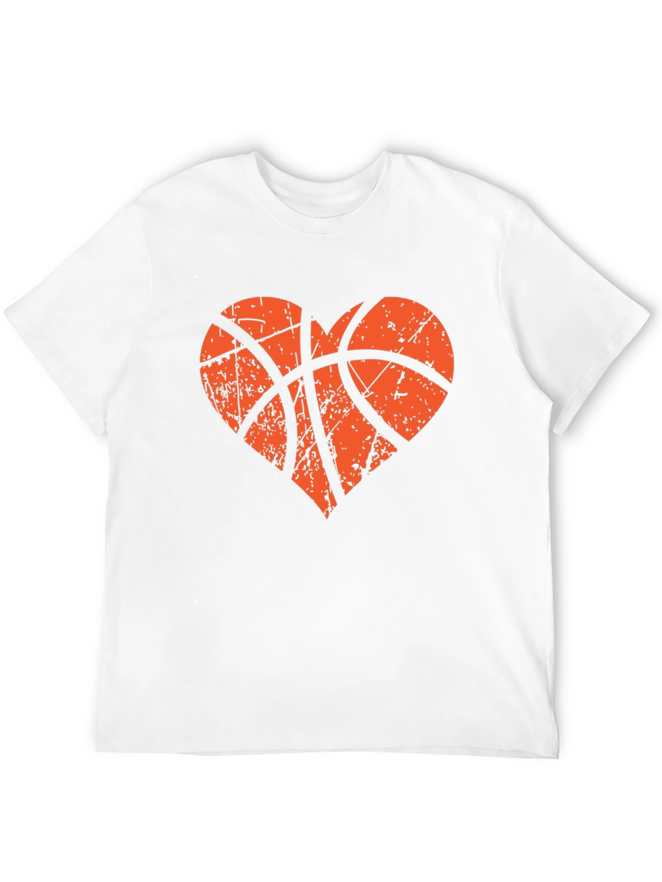 Black Basketball Heart Graphic Tee - Love the Game! view 12