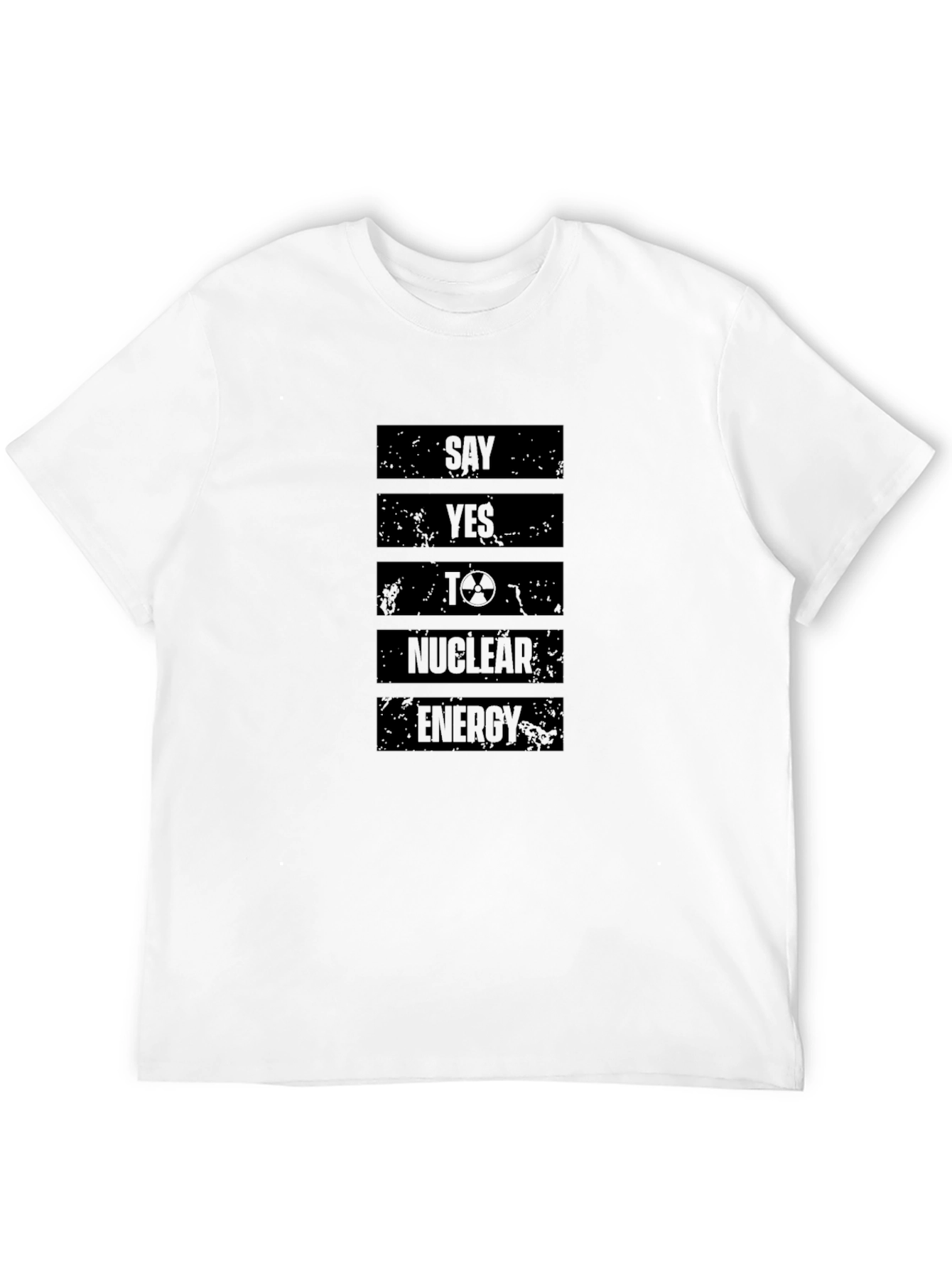 Black Say Yes To Nuclear Energy T-Shirt view 12