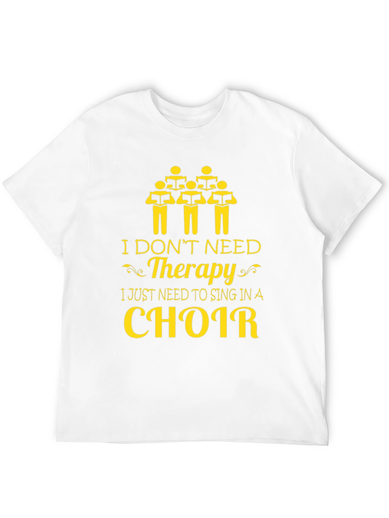 Black Choir T-Shirt: I Don't Need Therapy, I Need To Sing! view 12