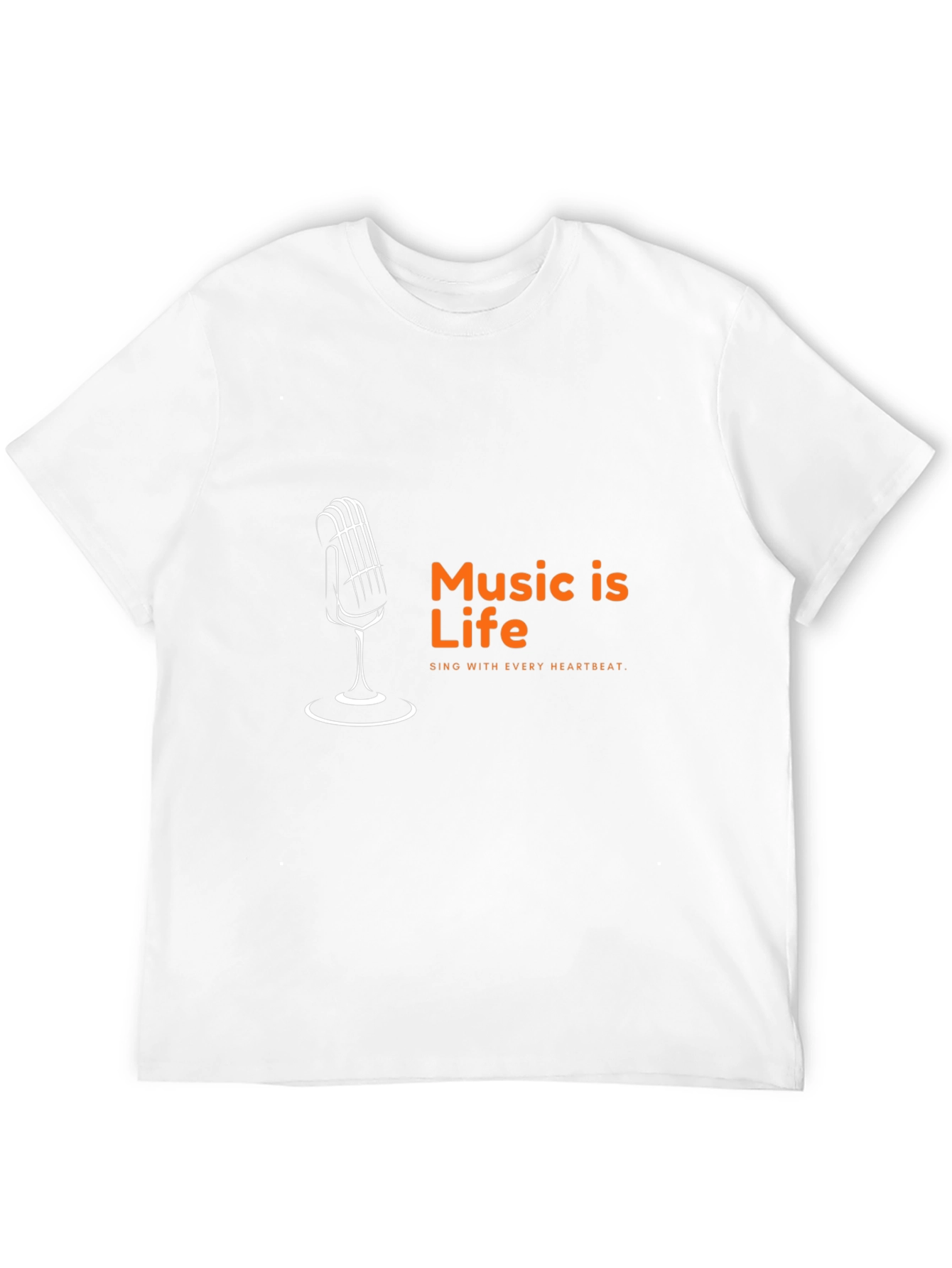 Black Music is Life T-Shirt - Sing with Every Heartbeat view 12