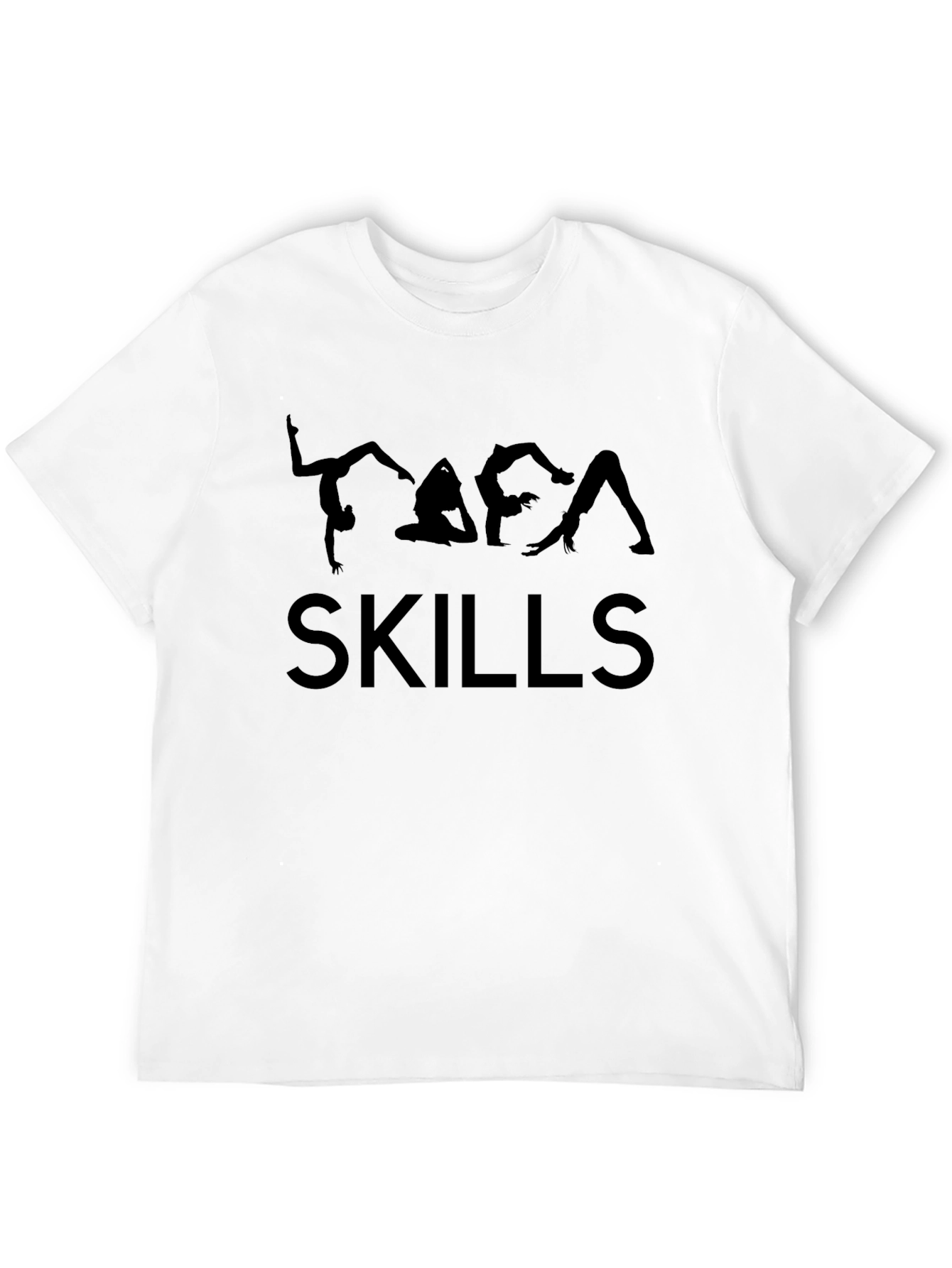 Yoga Skills Black T-Shirt - 12