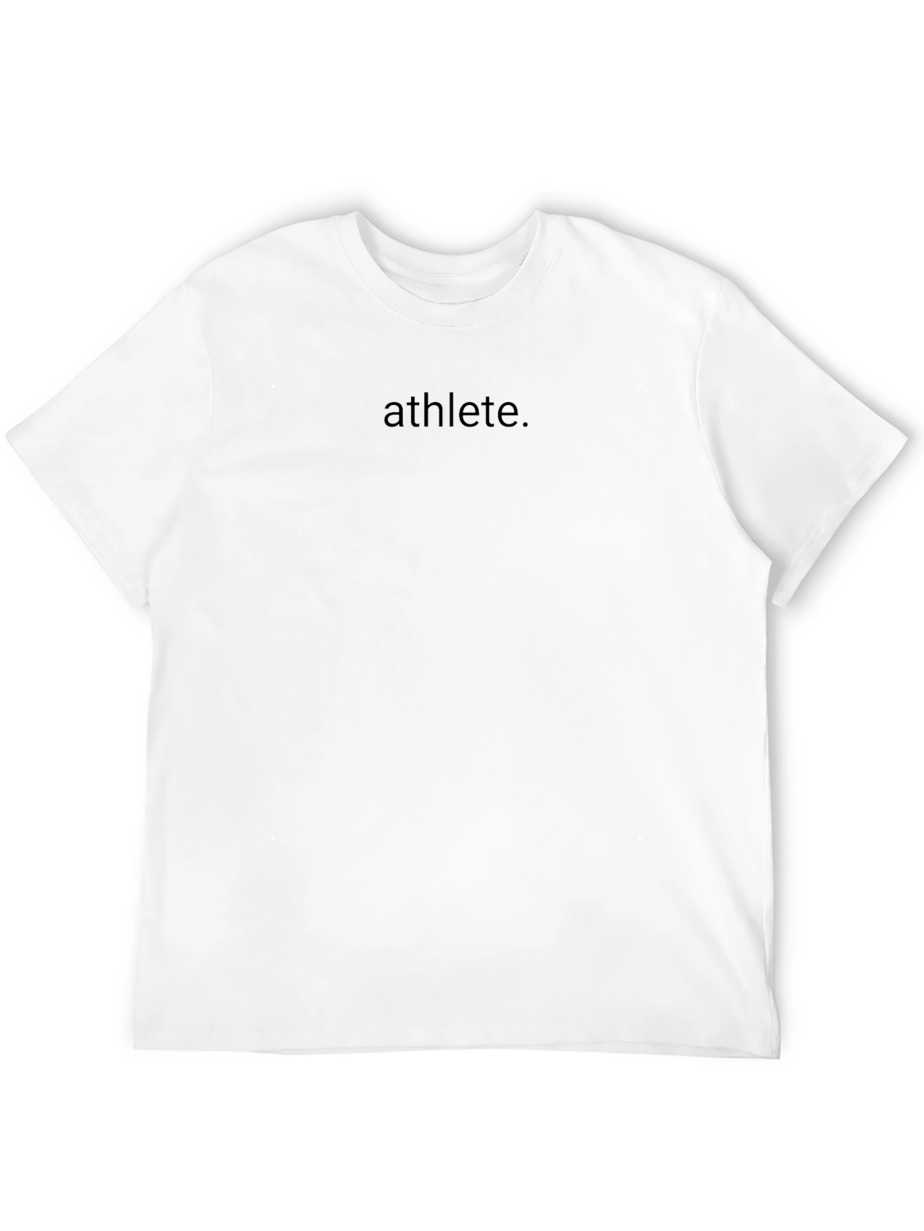 Black Athlete Graphic Black T-Shirt view 12