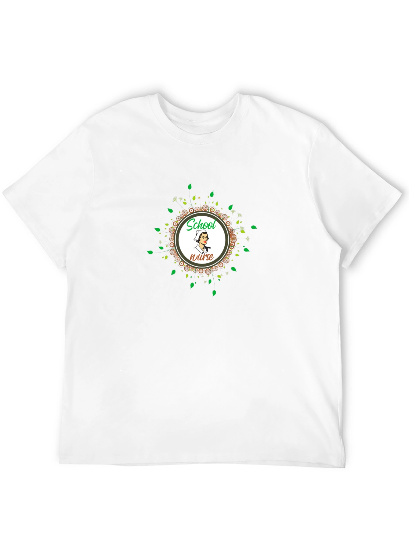 Black School Nurse T-Shirt - Fun & Stylish view 12