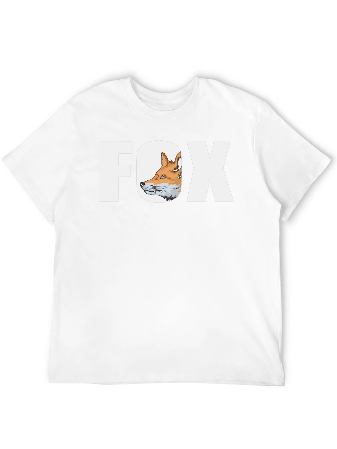 Cool Fox Graphic Black T-Shirt - 12