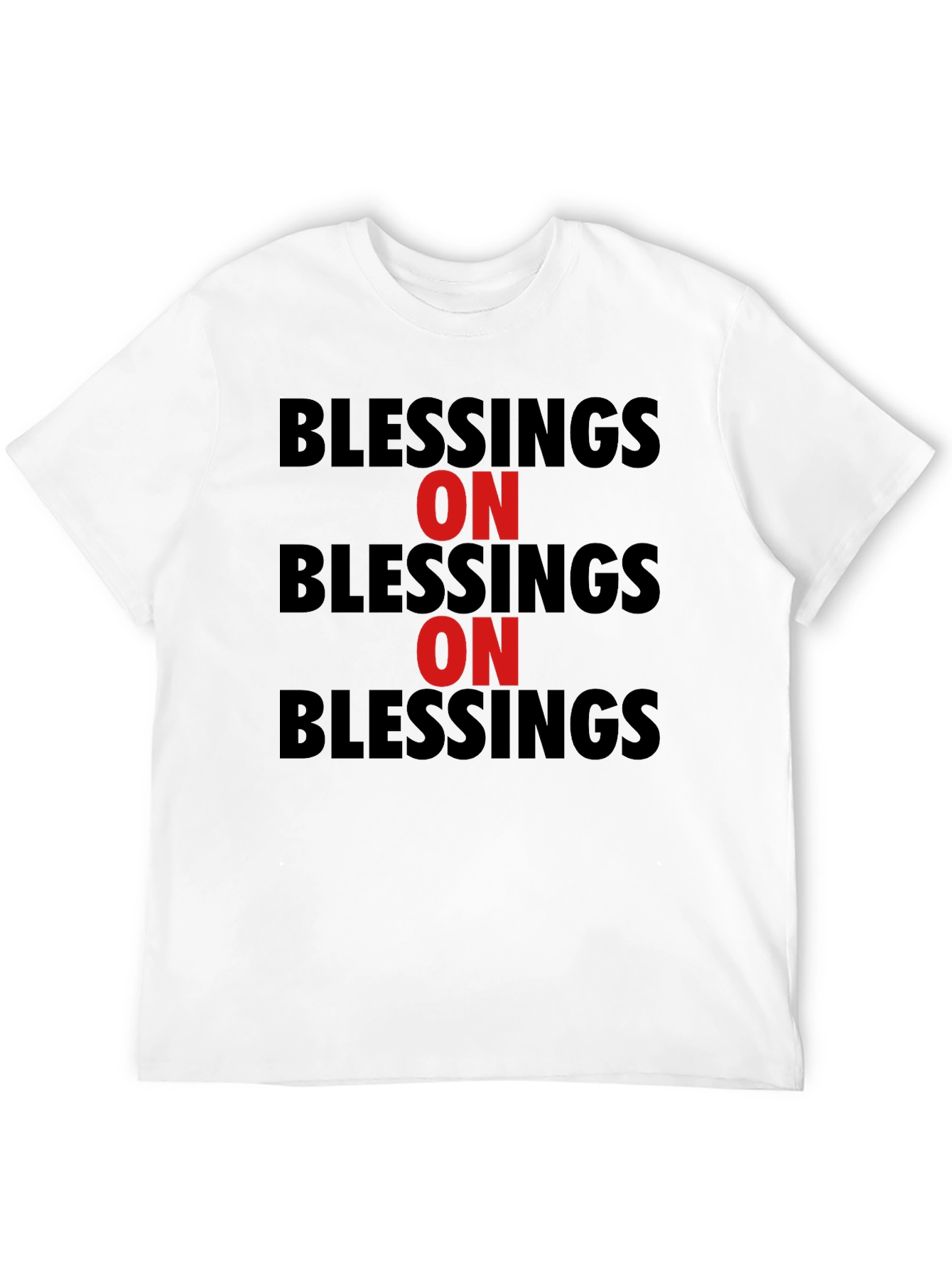 Black Blessings On T-Shirt view 12